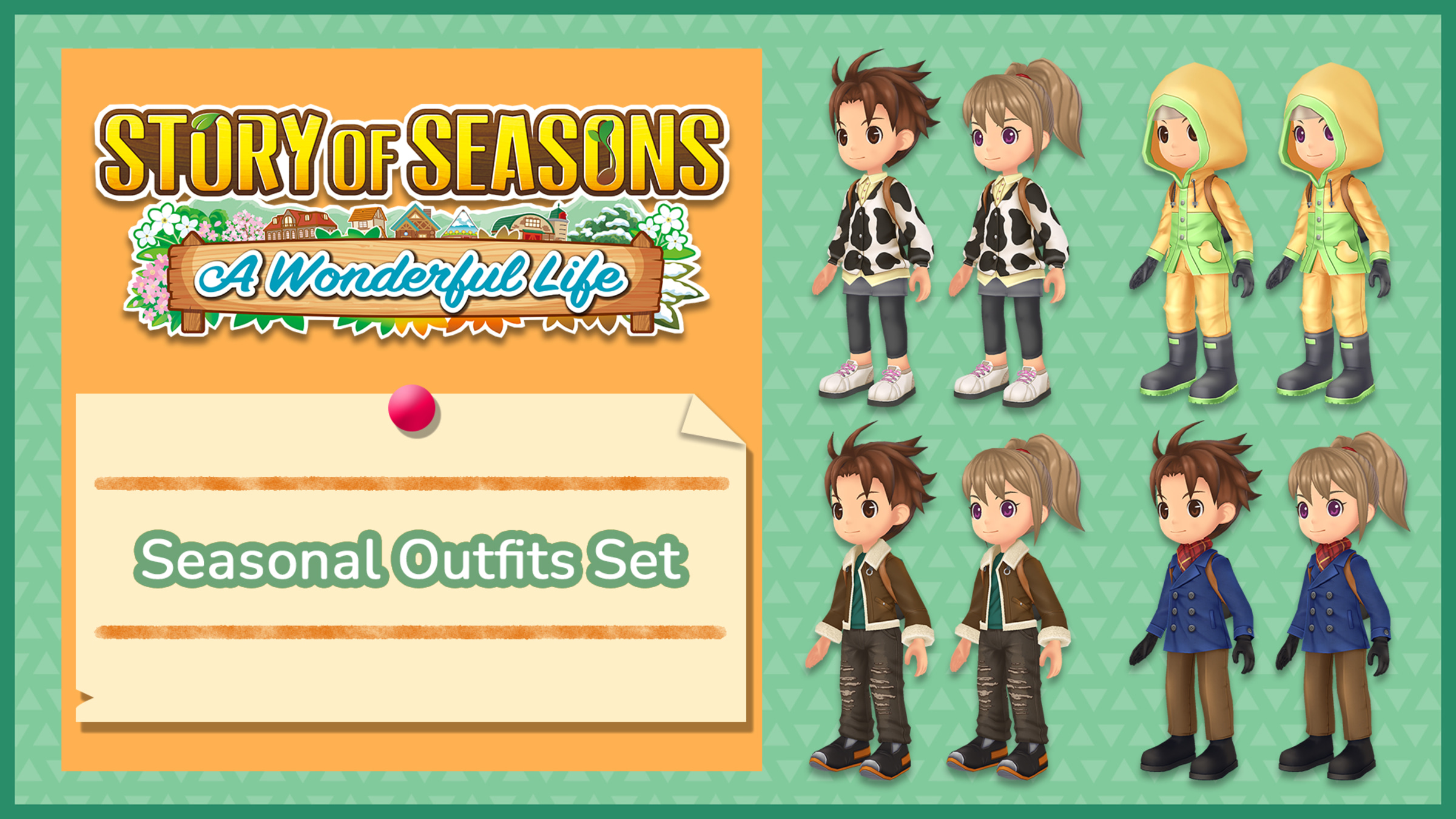 Seasonal Outfits Set Nintendo Site Nintendo Switch Official for 