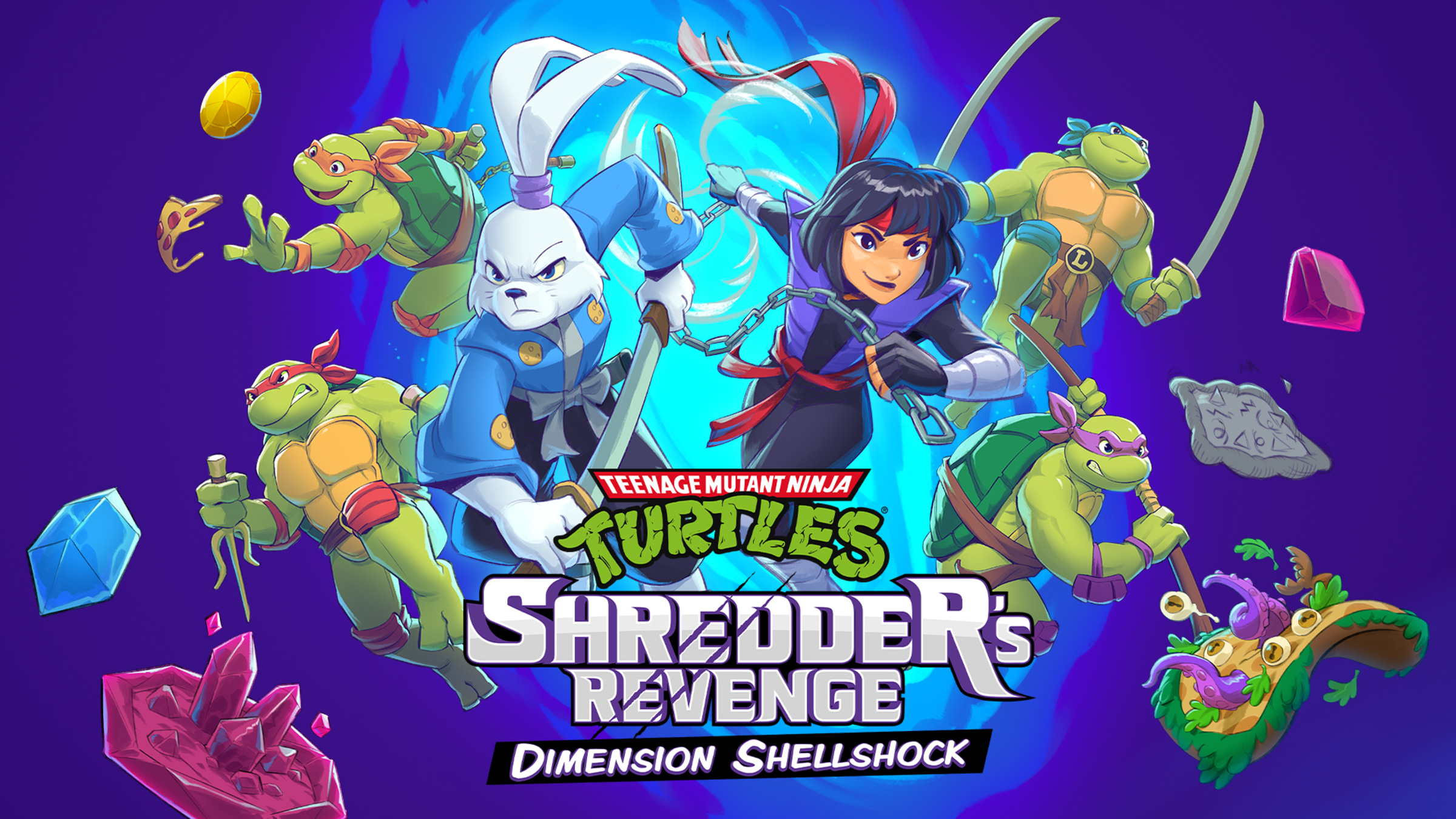 TMNT: Shredder's Revenge Dimension Shellshock DLC Includes