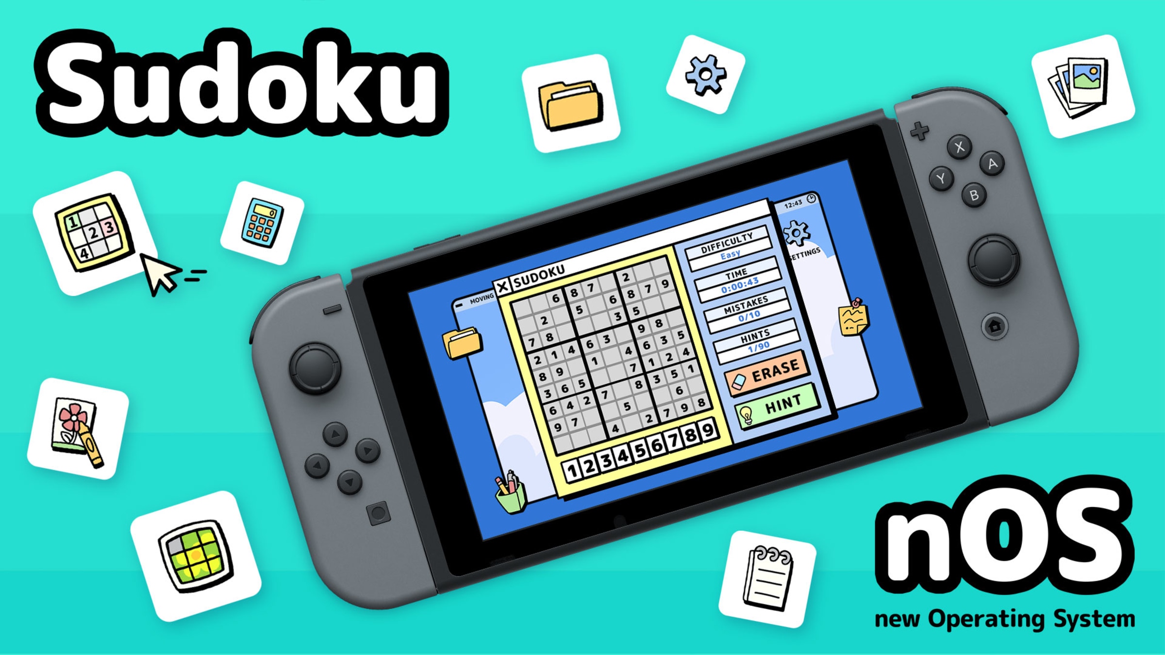 Sudoku Relax, Aplicações de download da Nintendo Switch