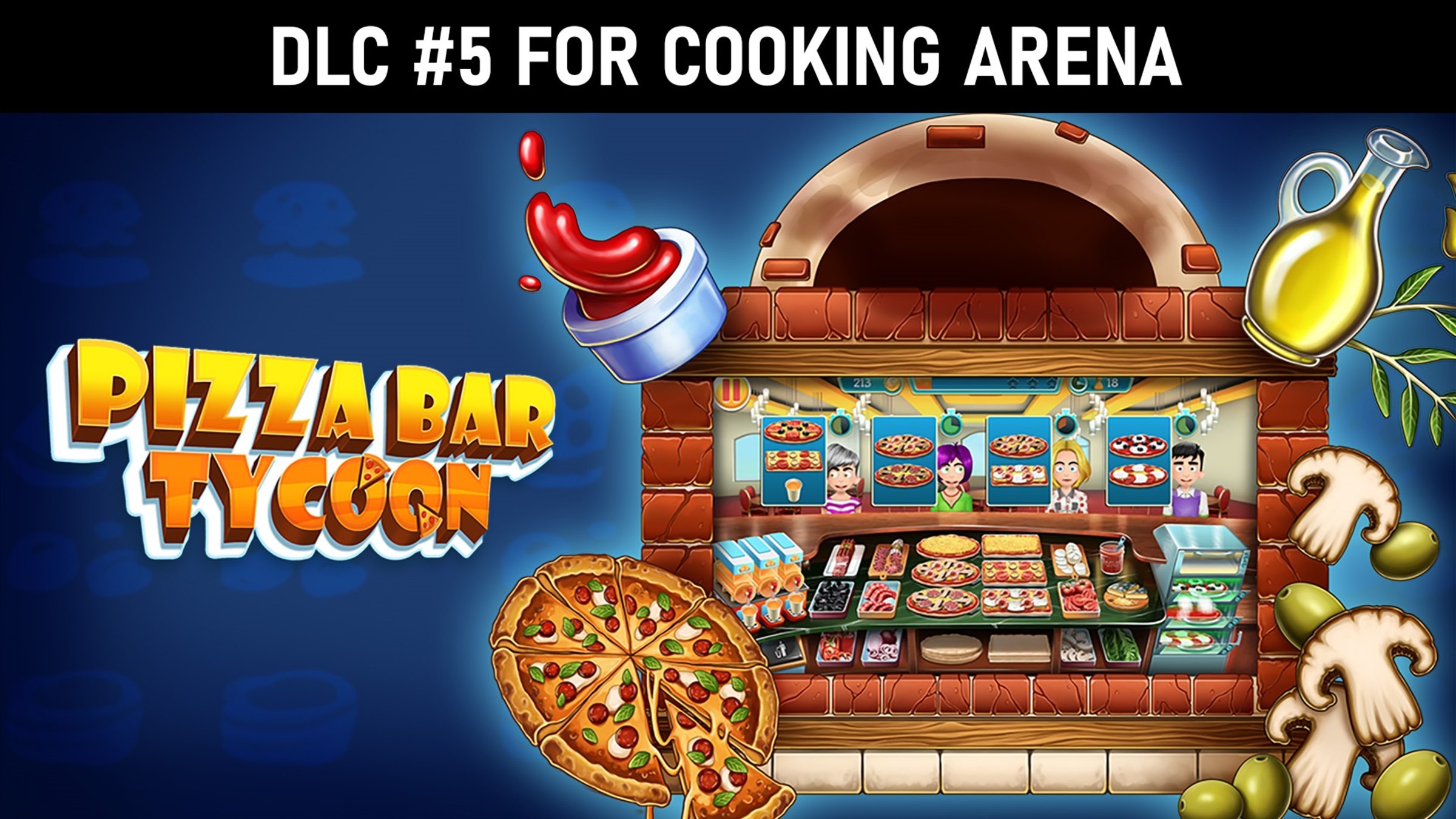 Cooking Arena Pizza Bar Tycoon (DLC5) para Nintendo Switch Sitio
