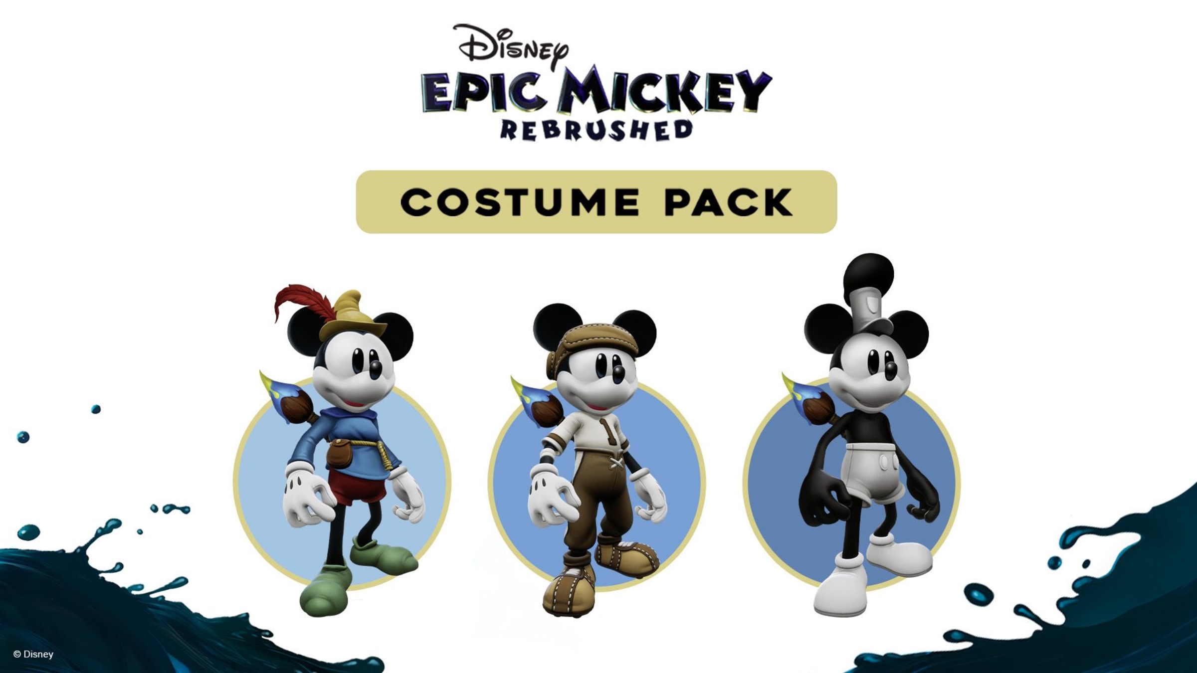 Disney Epic Mickey Rebrushed Costume Pack for Nintendo Switch