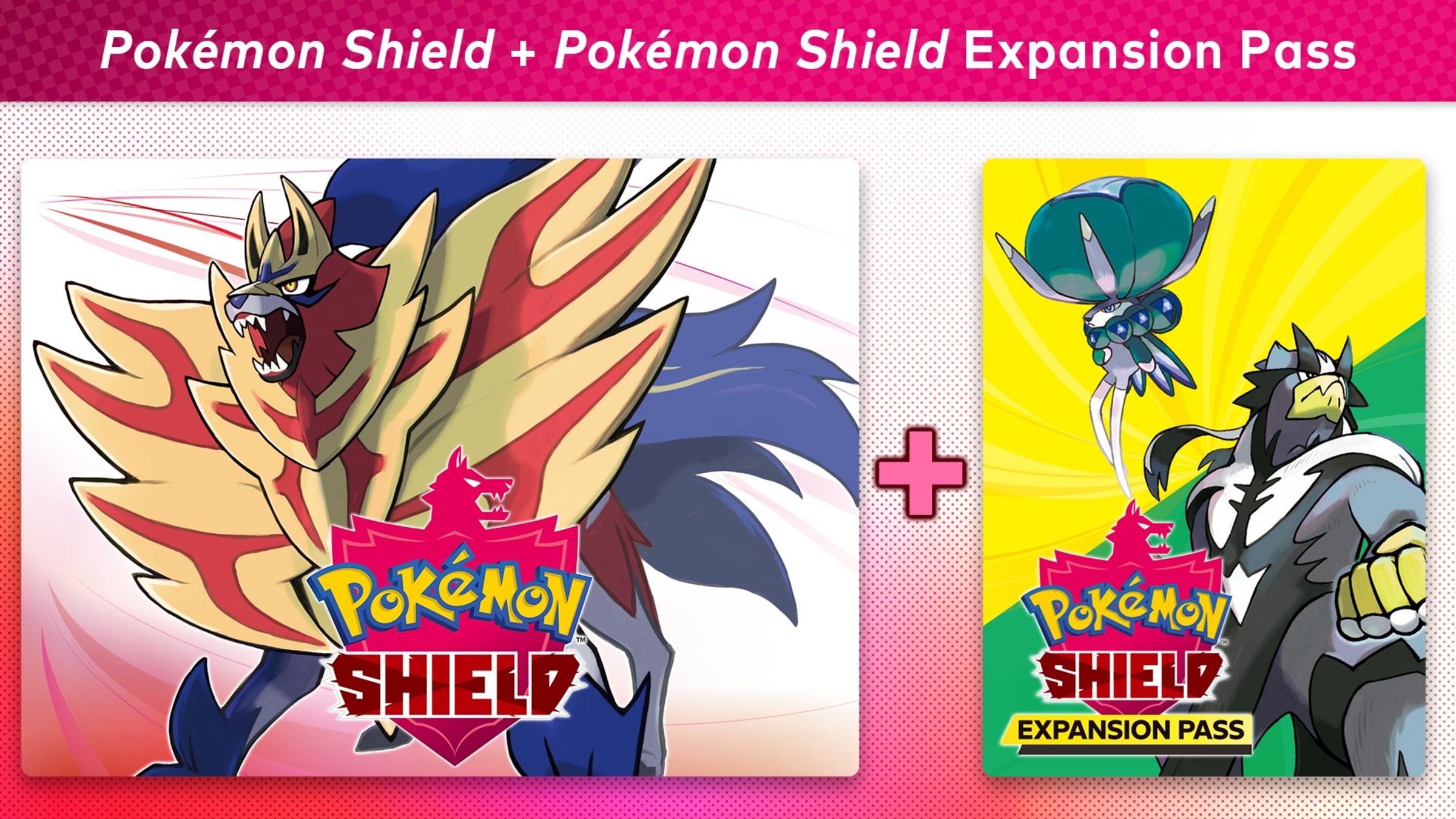 BRAND NEW Pokemon Shield Version + Expansion Pass for Nintendo Switch Fac  SEALED 45496597214