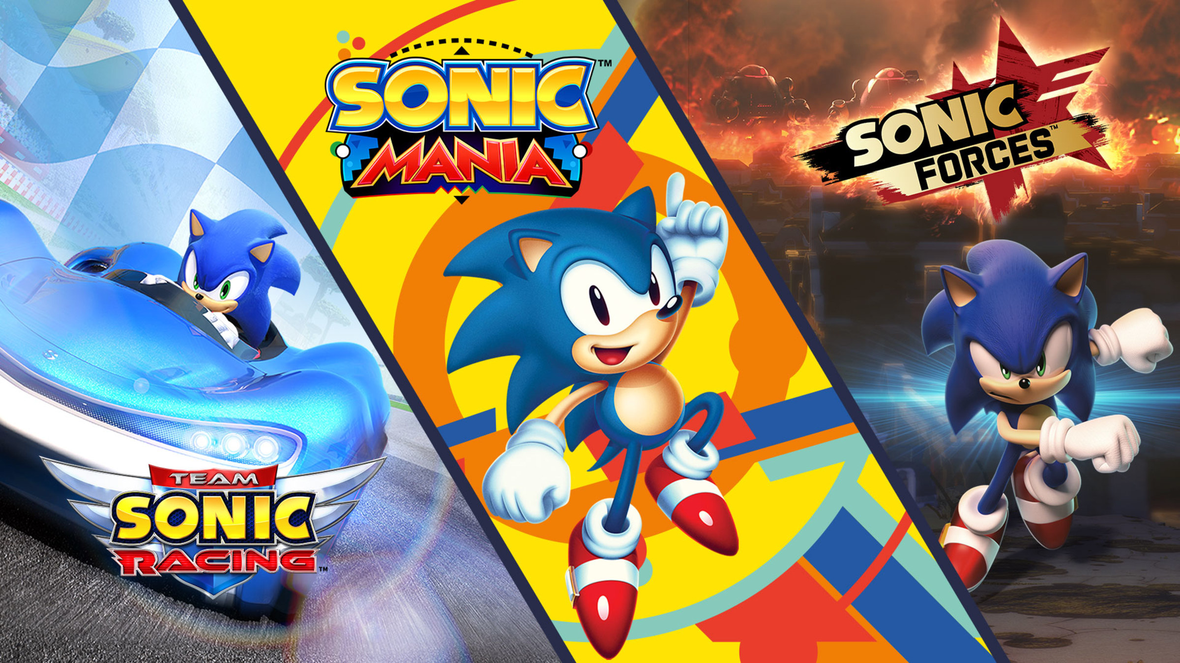 Jogo PS4 Sonic Mania Plus & Sonic Forces Double Pack