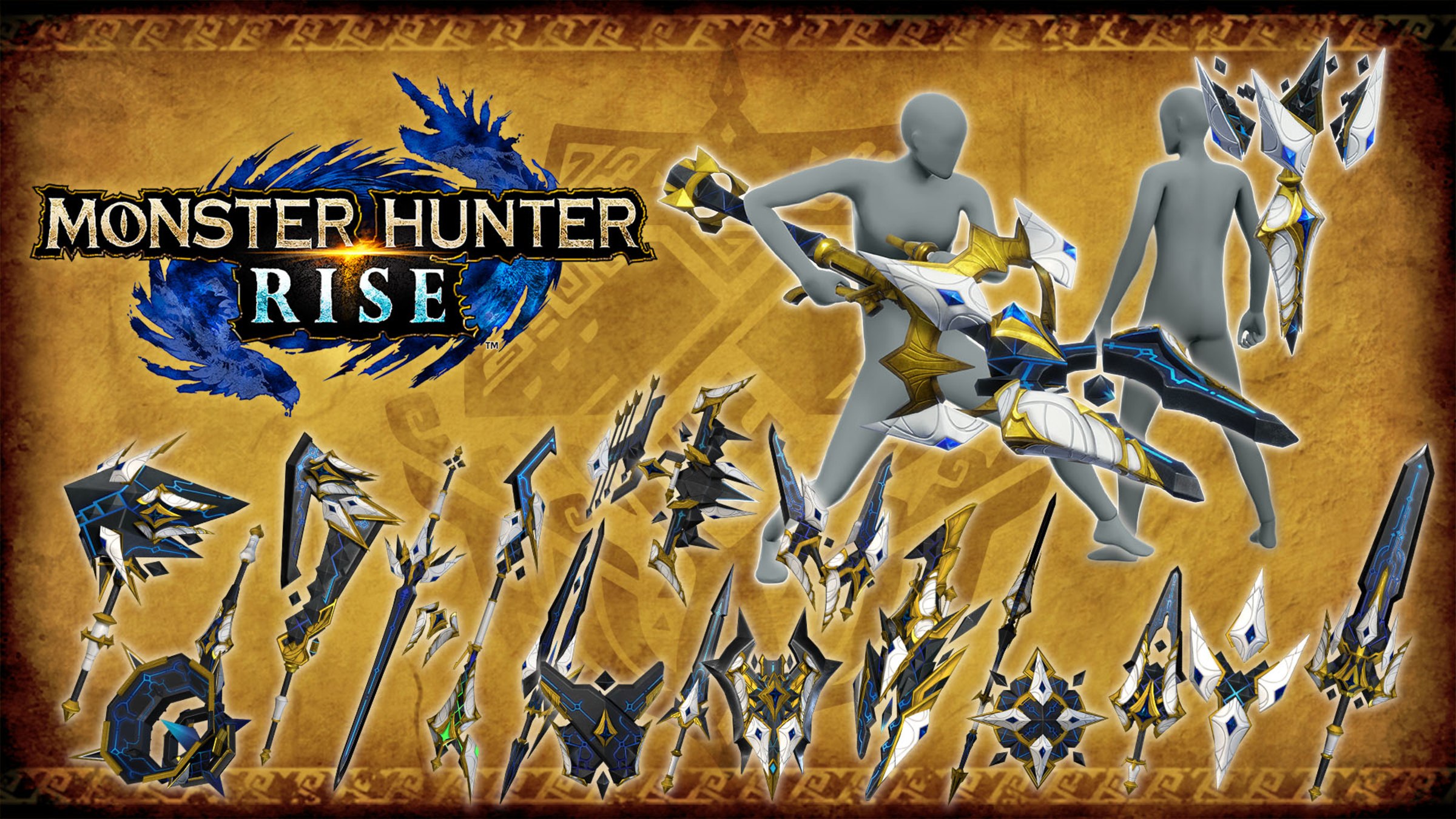 ”Lost Code” Hunter layered weapon pack for Nintendo Switch Nintendo