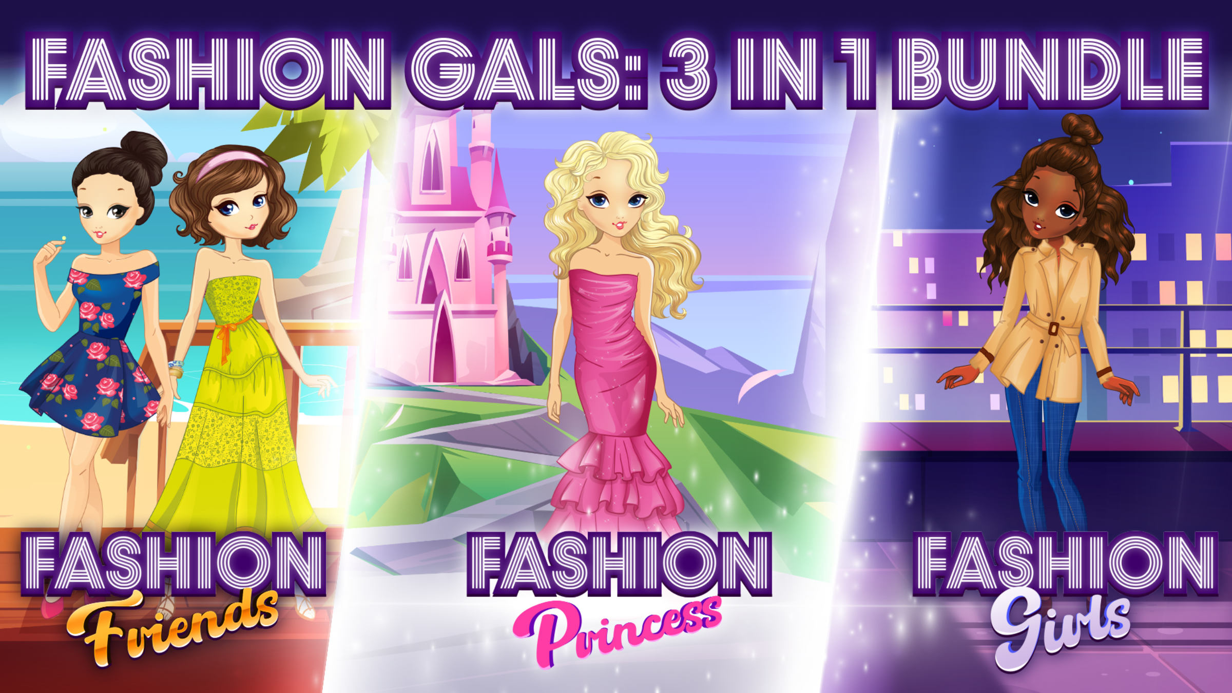 【タイムセール！】 Bundle! 1 in 3 Gals: Fashion for Nintendo - Switch Nintendo Nintendo Switch