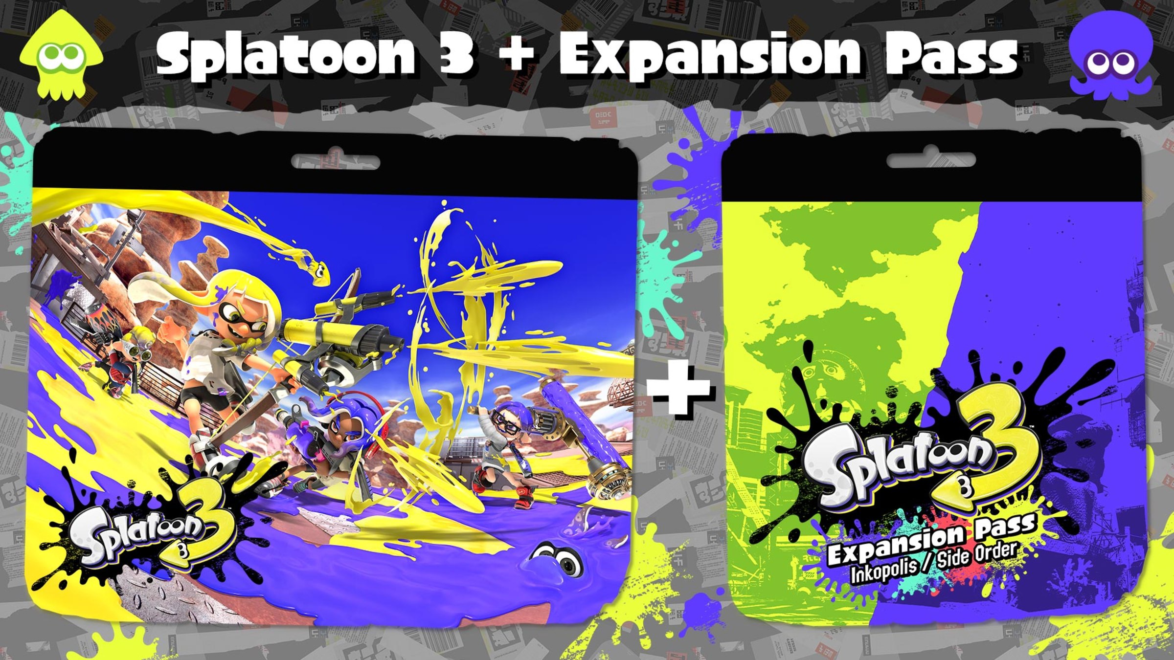 Splatoon™ 3 Bundle (Game + Expansion Pass) for Nintendo Switch - Nintendo  Official Site