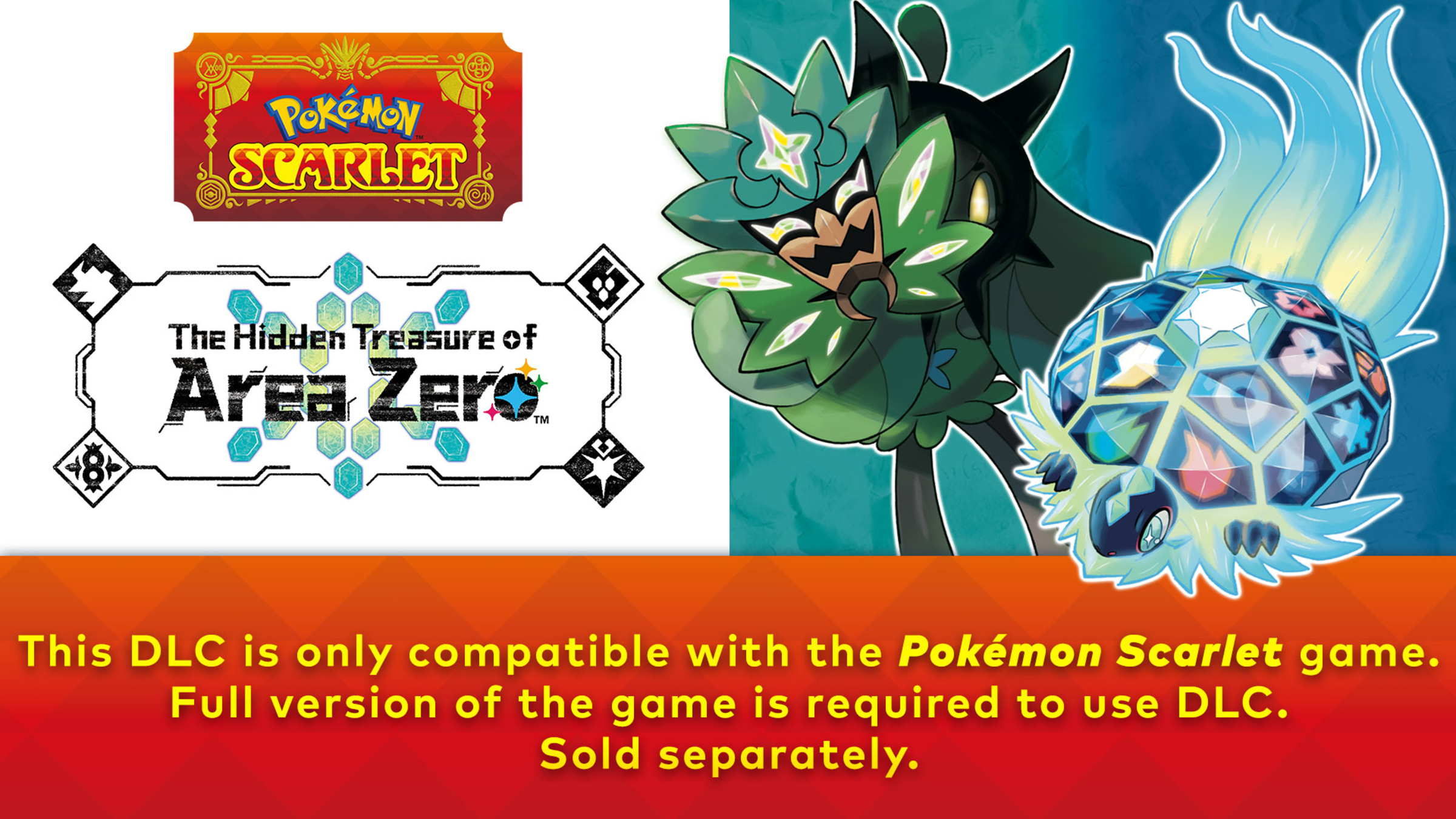 Pokémon™ Scarlet: The Hidden Treasure of Area Zero for Nintendo