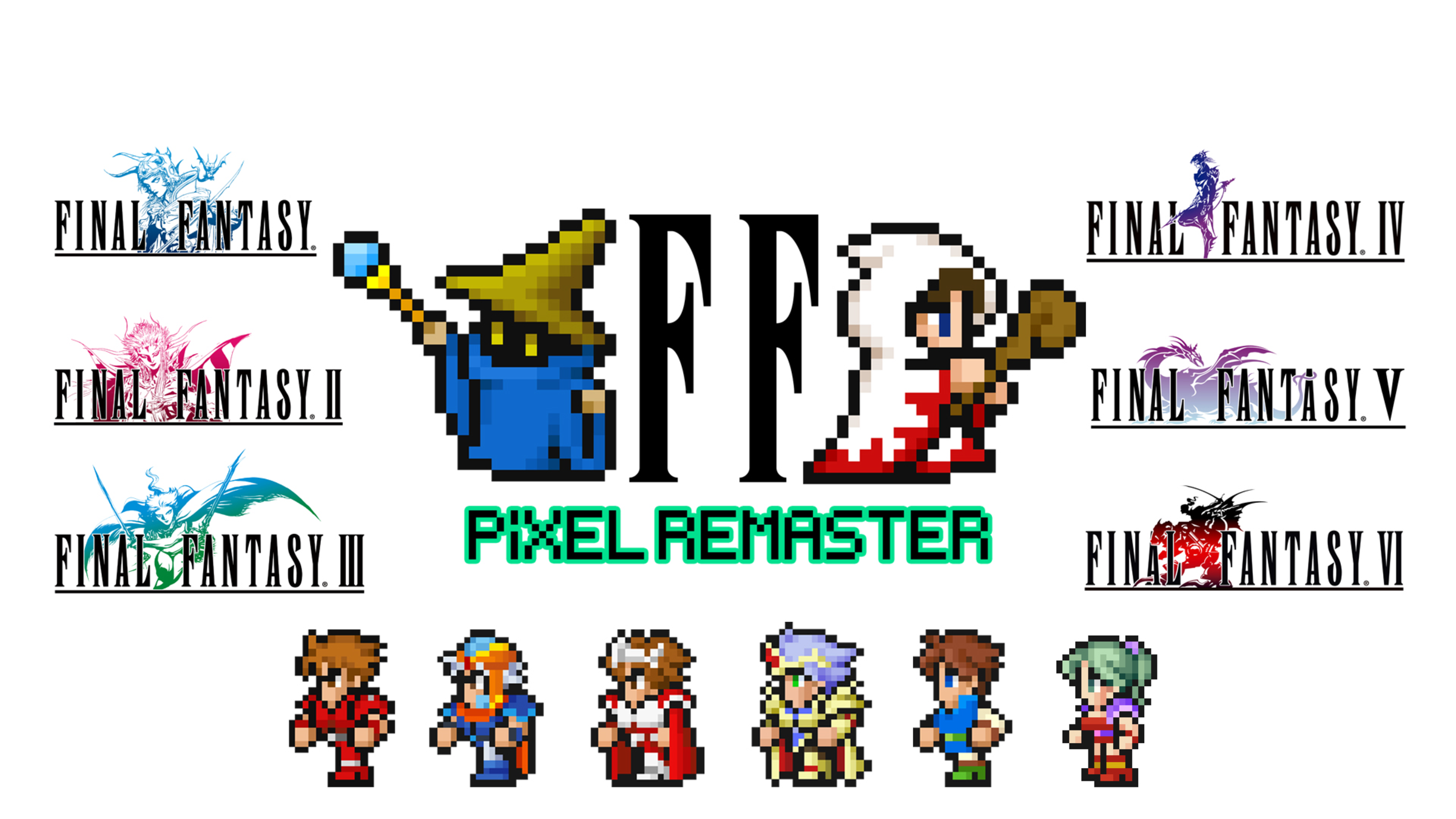 FINAL FANTASY I-VI Bundle: Pixel Remaster Baixar Torrent