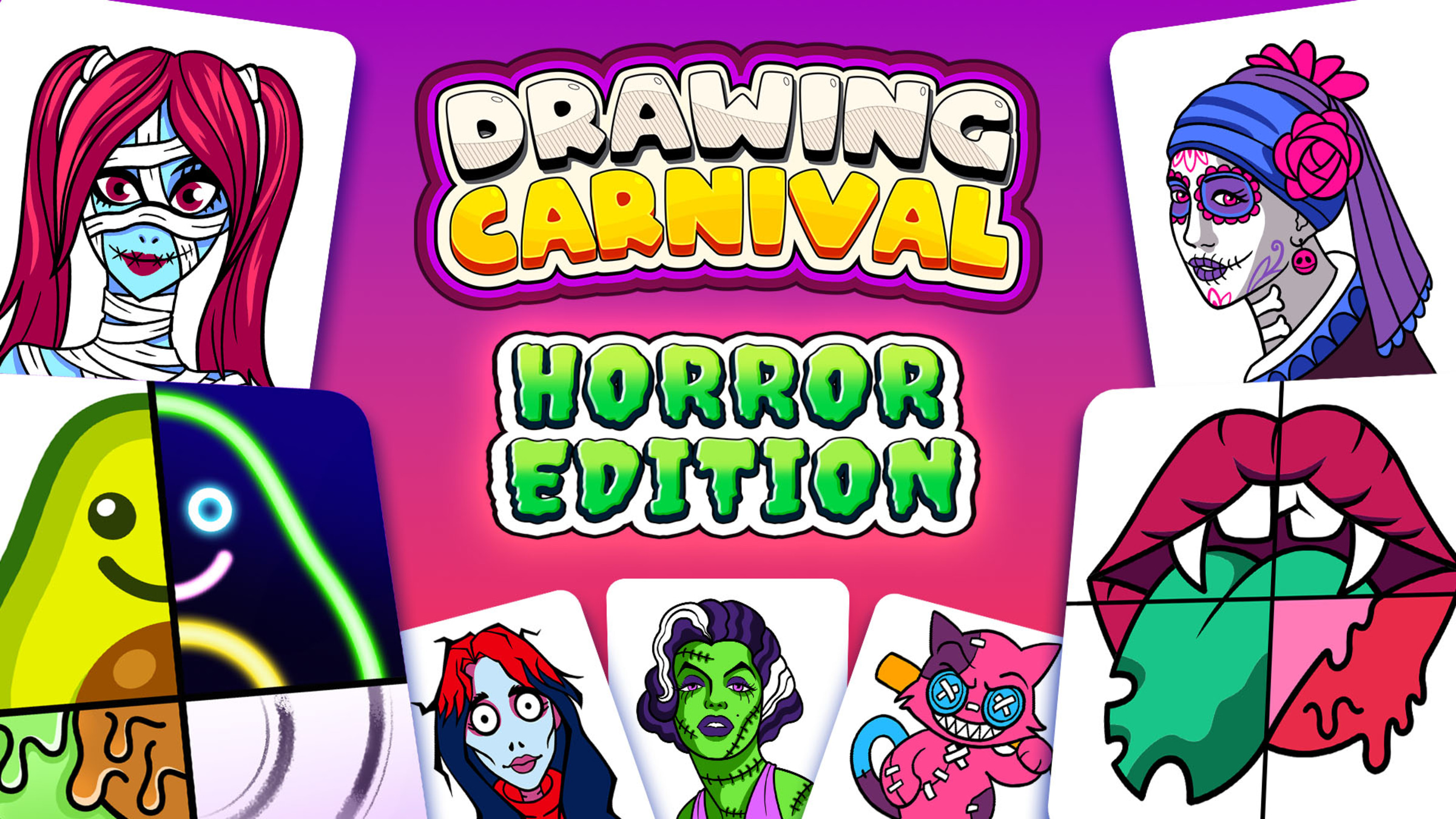 Drawing Carnival: Horror Edition for Nintendo Switch