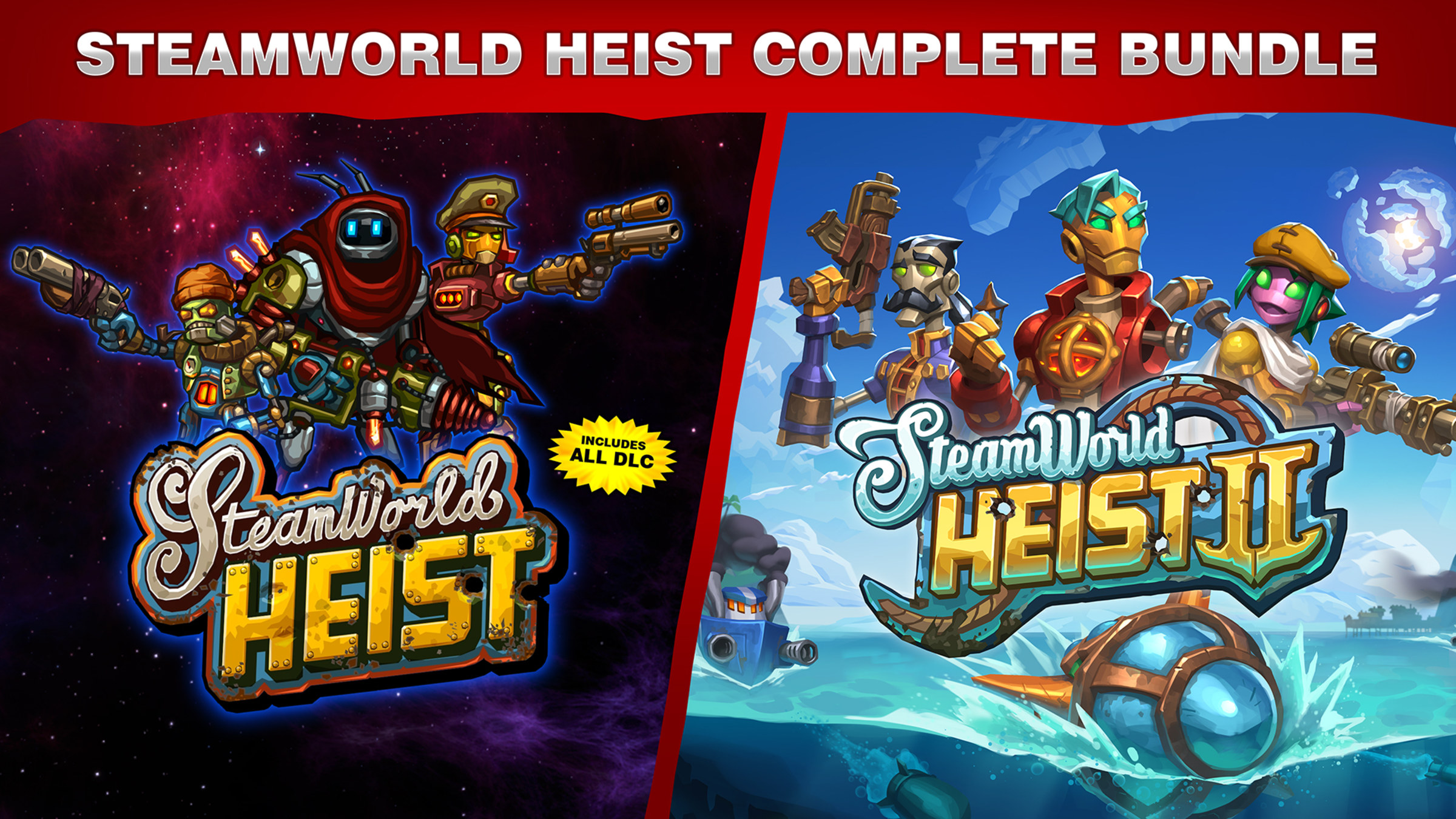 くらしを楽しむアイテム SteamWorld Switch Nintendo for Bundle Complete Heist ニンテンドースイッチソフト
