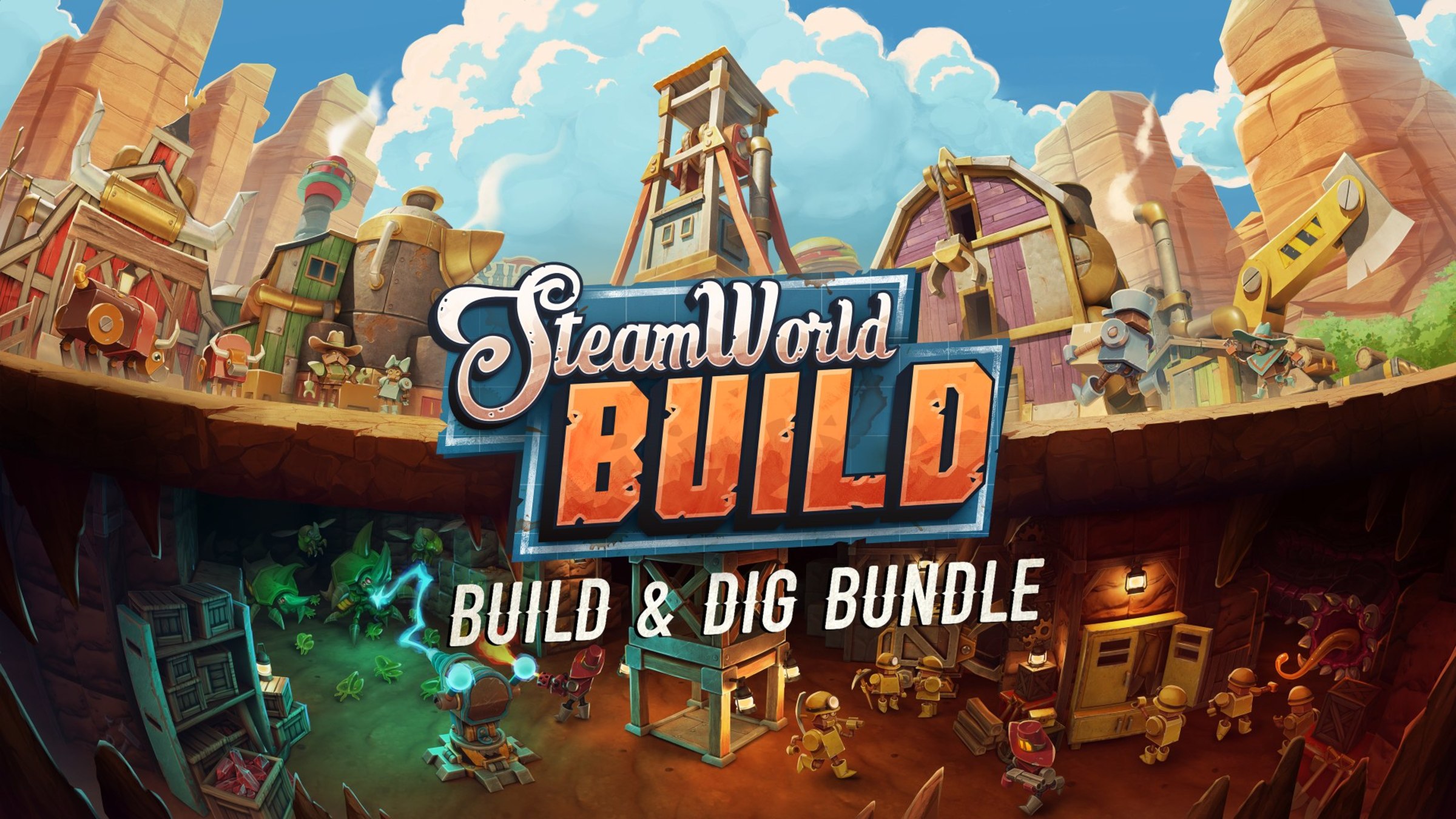 人気の贈り物が大集合 Bundle Dig & Build SteamWorld for Nintendo - Switch Nintendo Nintendo Switch