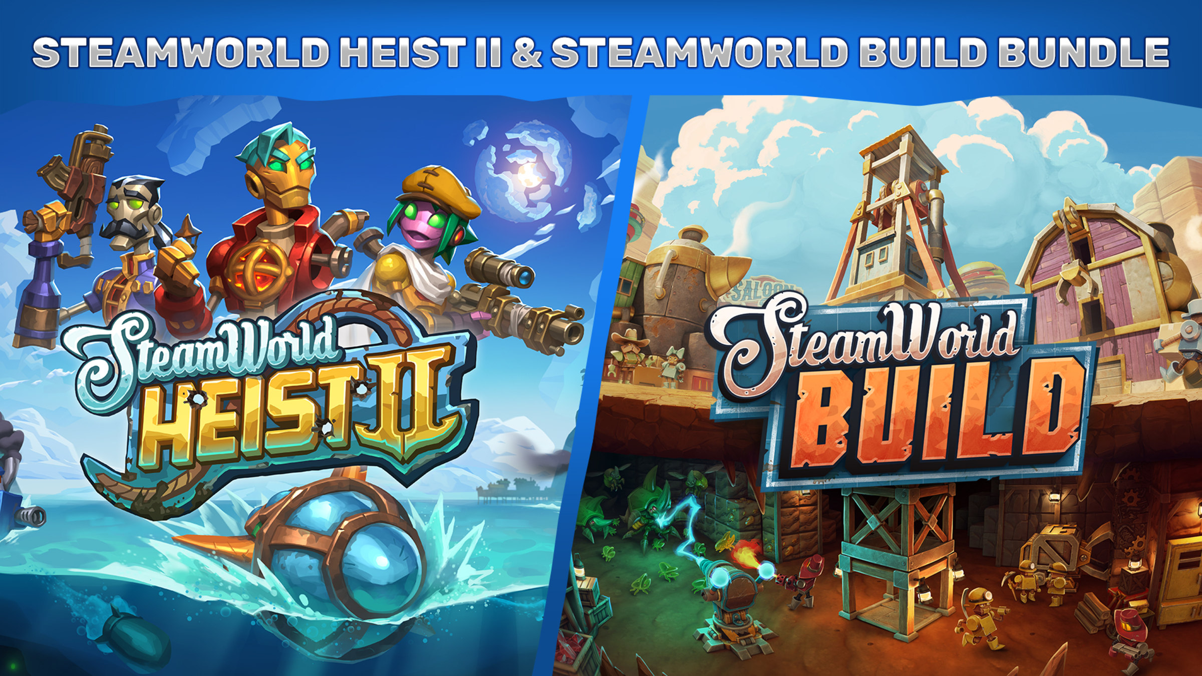 SteamWorld Heist II & SteamWorld Build Bundle for Nintendo