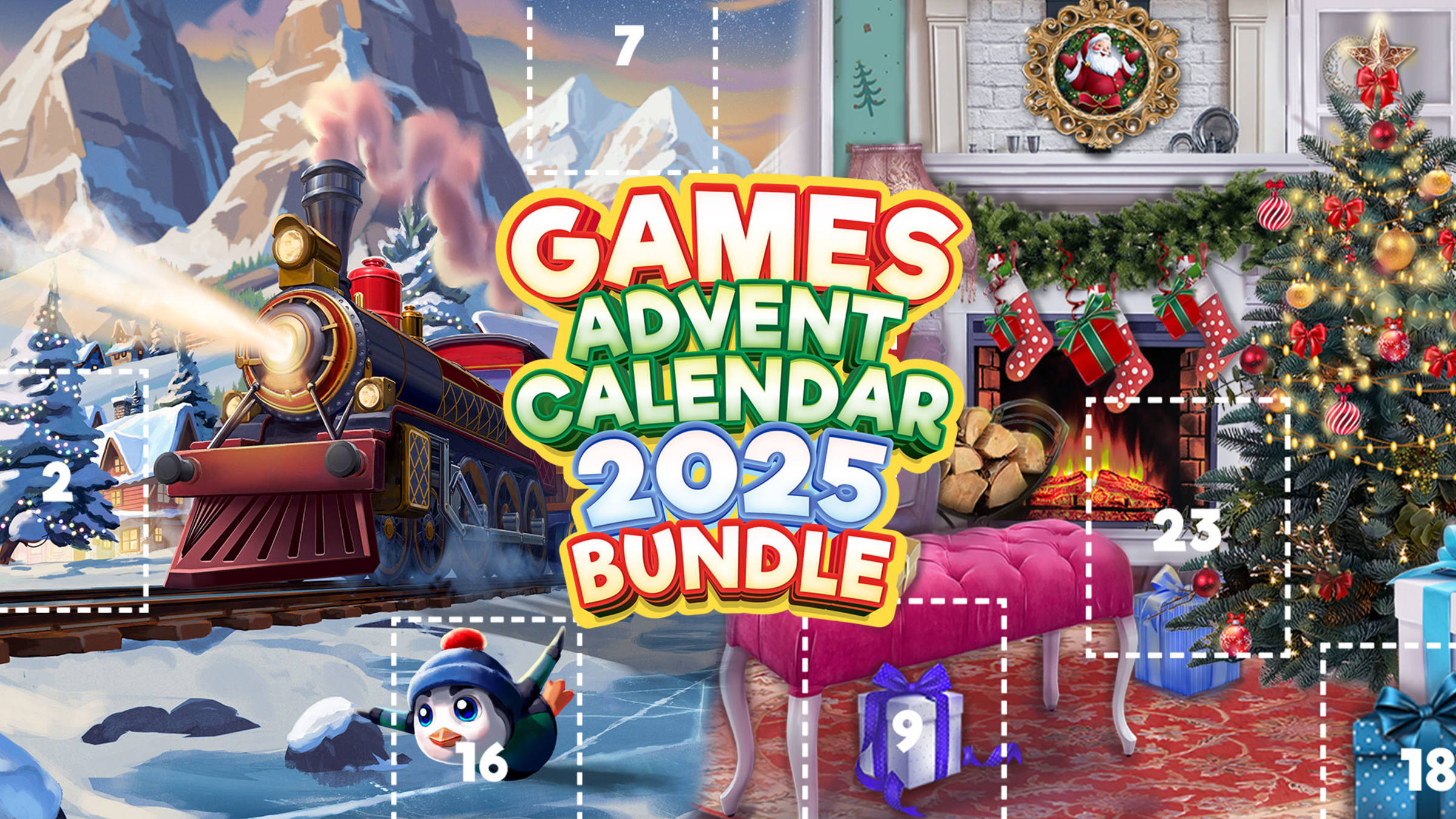 Games Advent Calendar 2025 Bundle for Nintendo Switch Nintendo