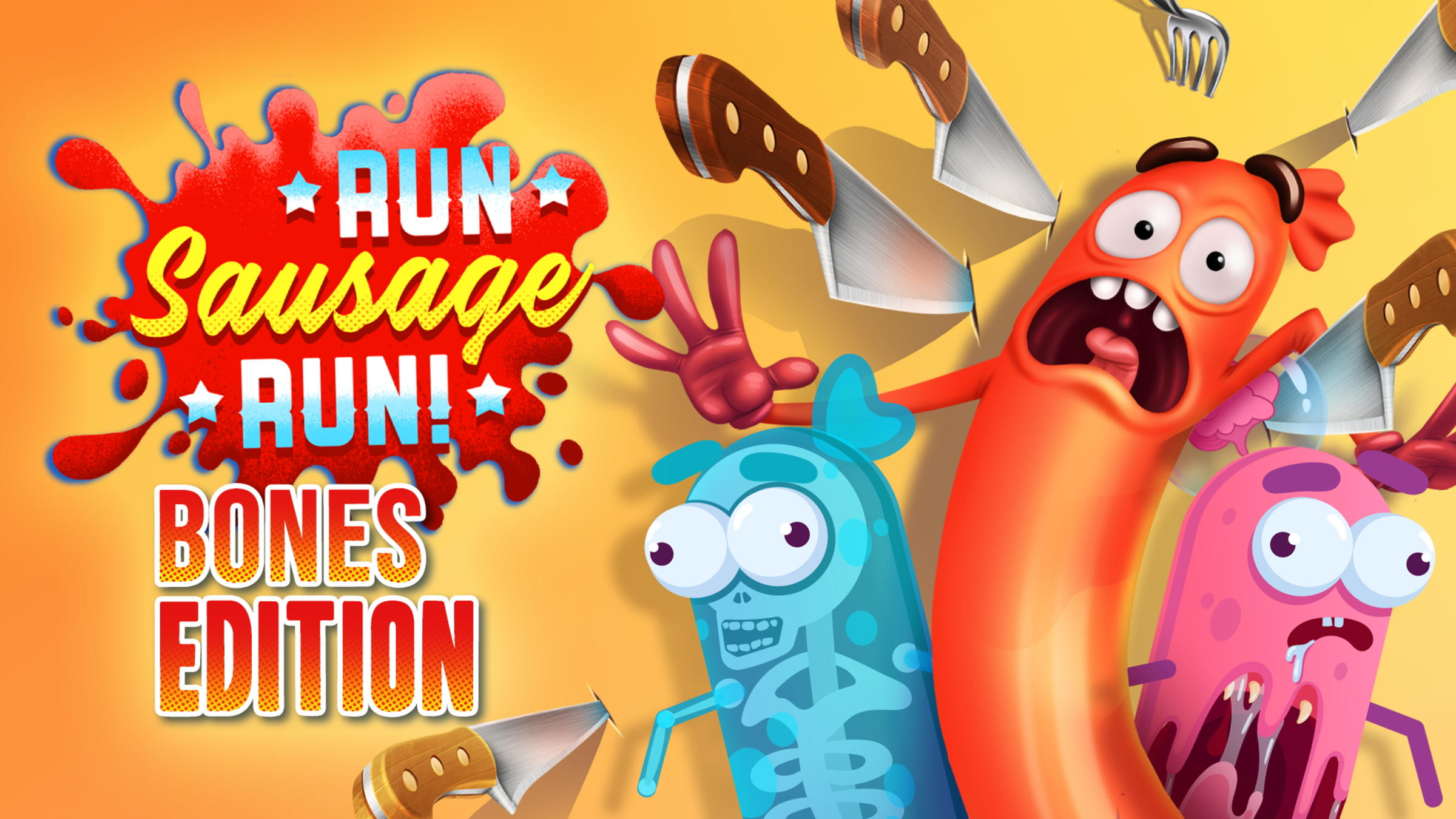 Run Sausage Run!: Bones Edition for Nintendo Switch - Nintendo Official ...