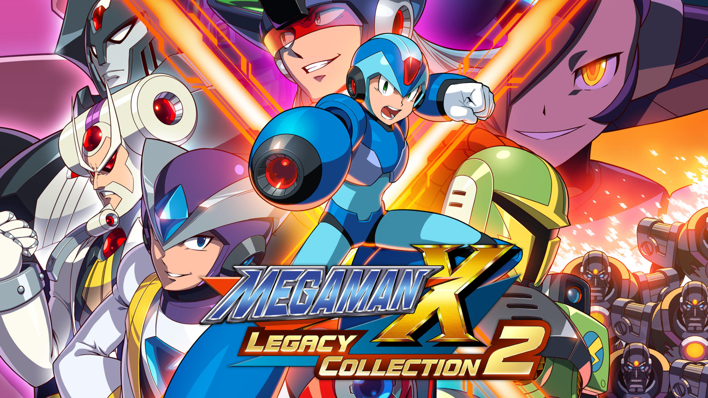 ロックマンX Anniversary Collection 2 RockMan X Anniversary Collection 2 (Nintendo Switch, 2018) for