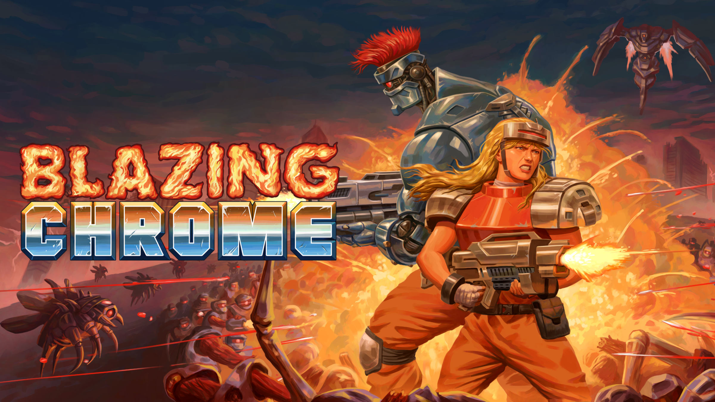Blazing Chrome ブレイジングクローム switch Blazing Chrome for Nintendo Switch - Nintendo Official Site