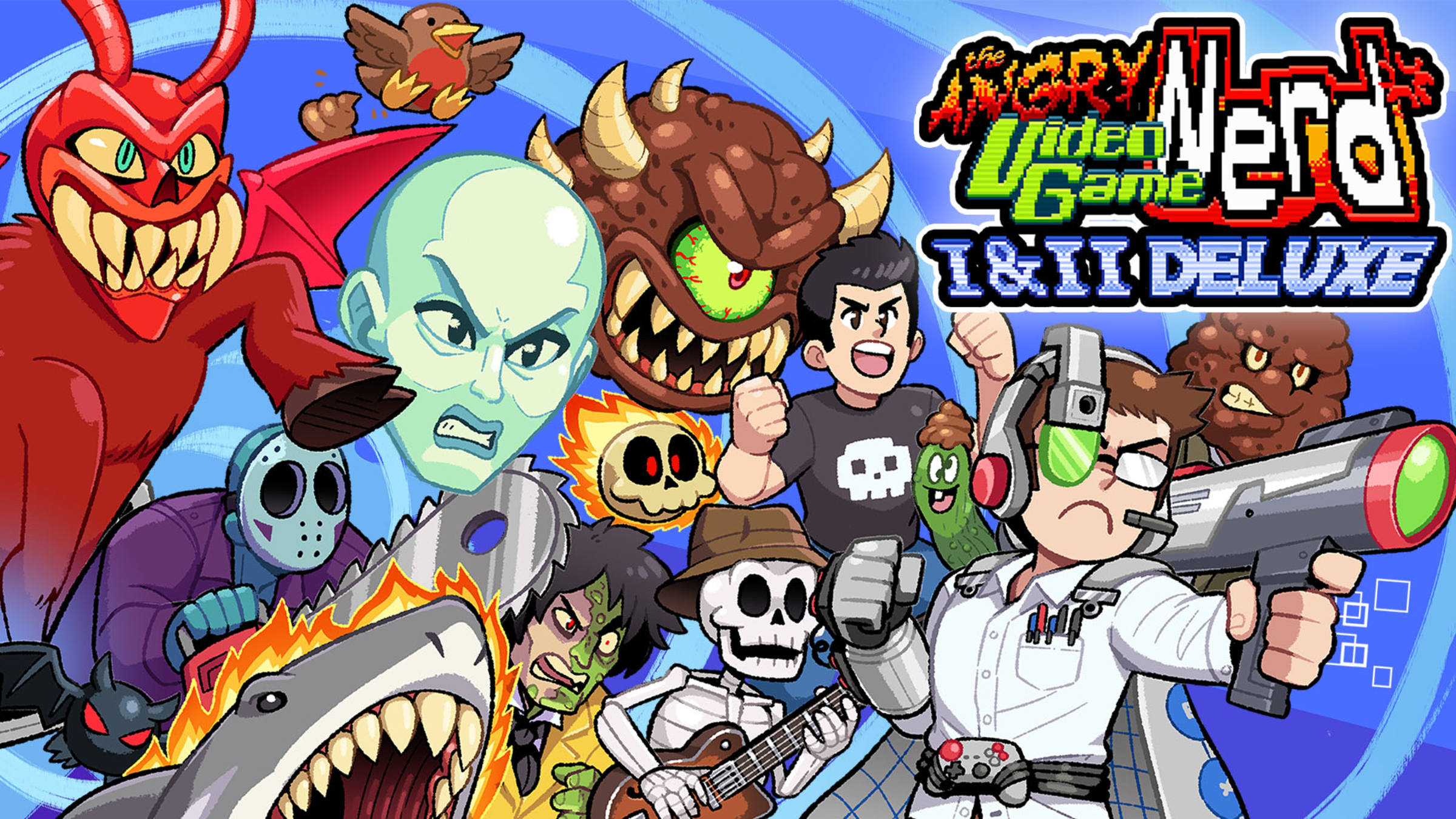 Angry Video Game Nerd I & II Deluxe for Nintendo Switch - Nintendo