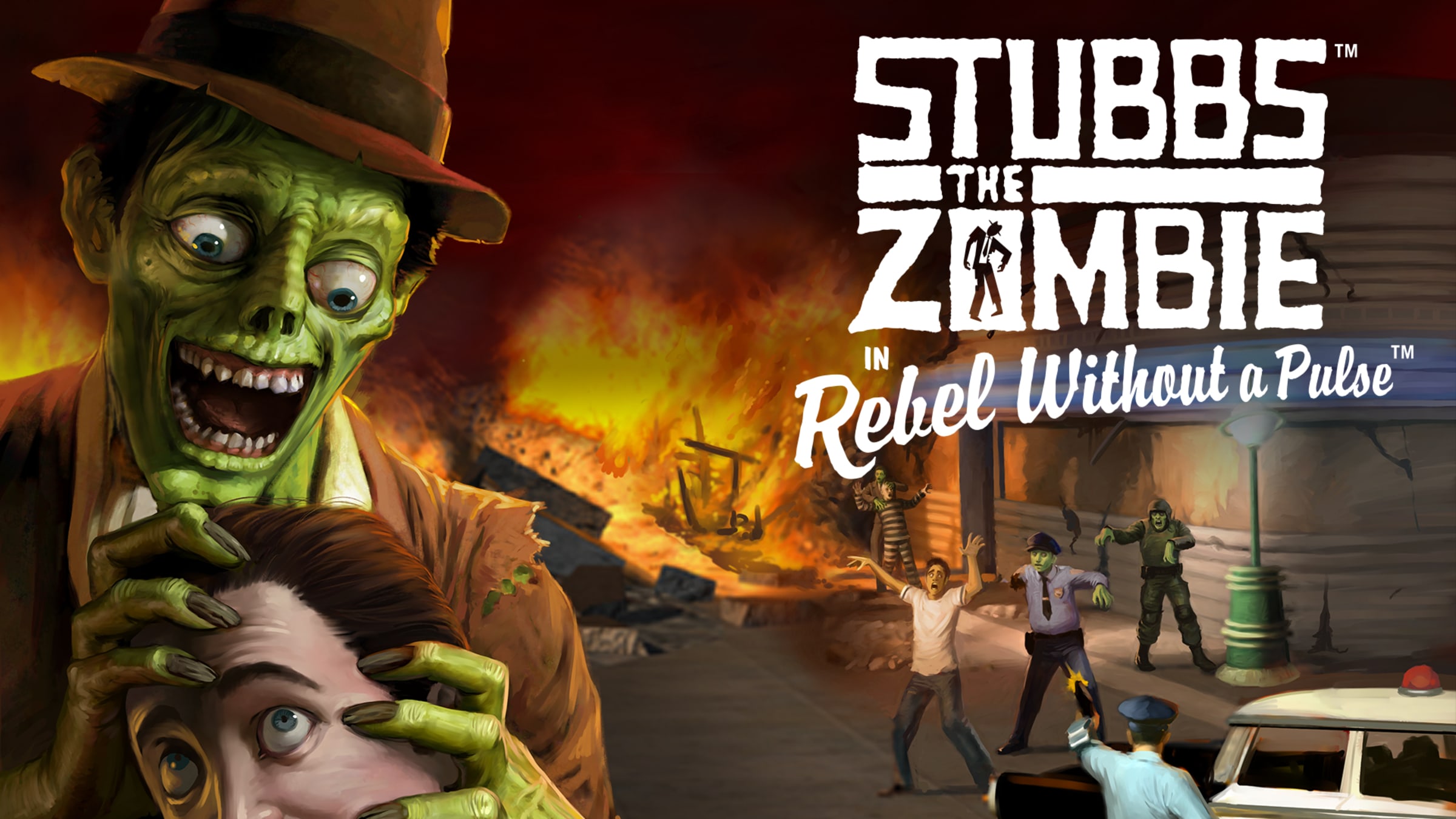 Stubbs the Zombie in Rebel Without a Pulse for Nintendo Switch