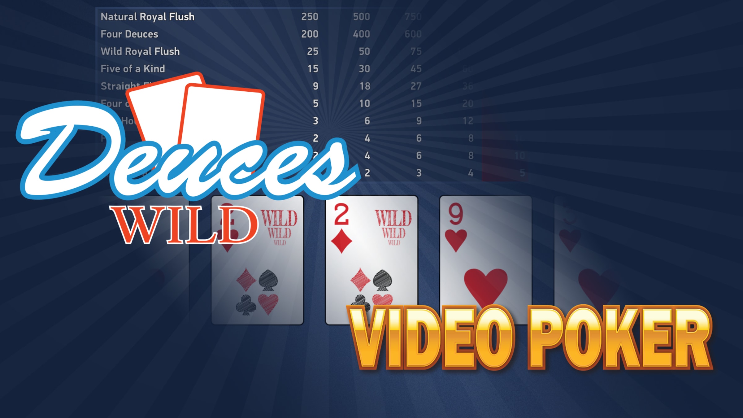 Deuces Wild - Video Poker for Nintendo Switch - Nintendo Official Site