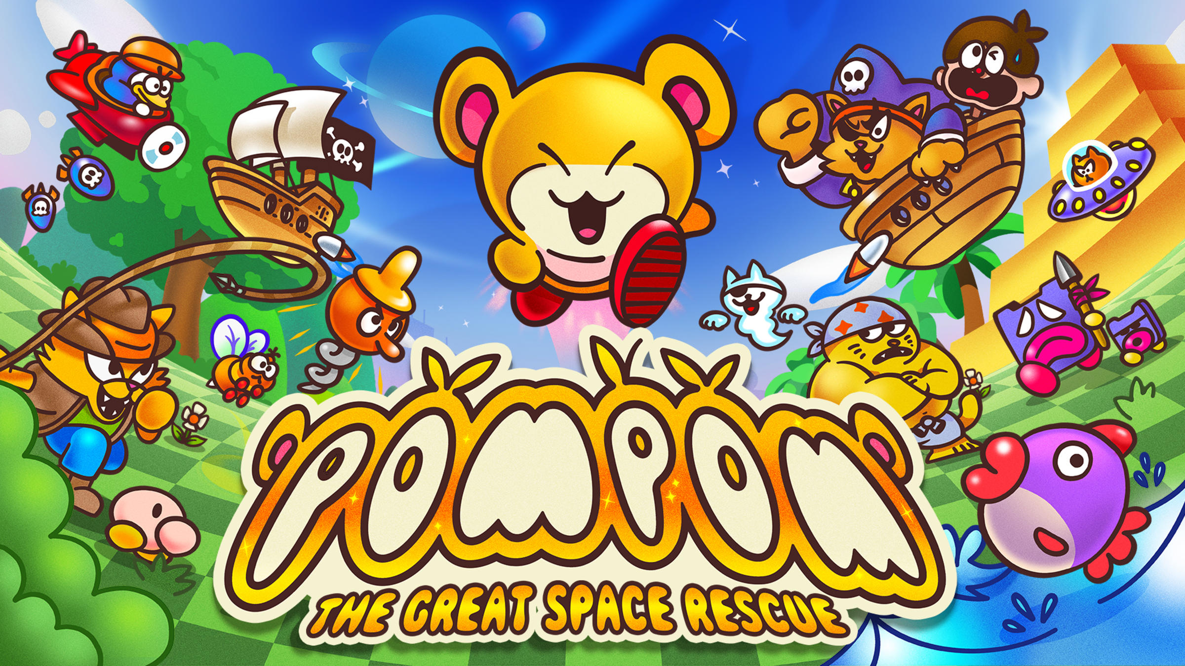 pompompearlページ Pompom: The Great Space Rescue for Nintendo Switch - Nintendo