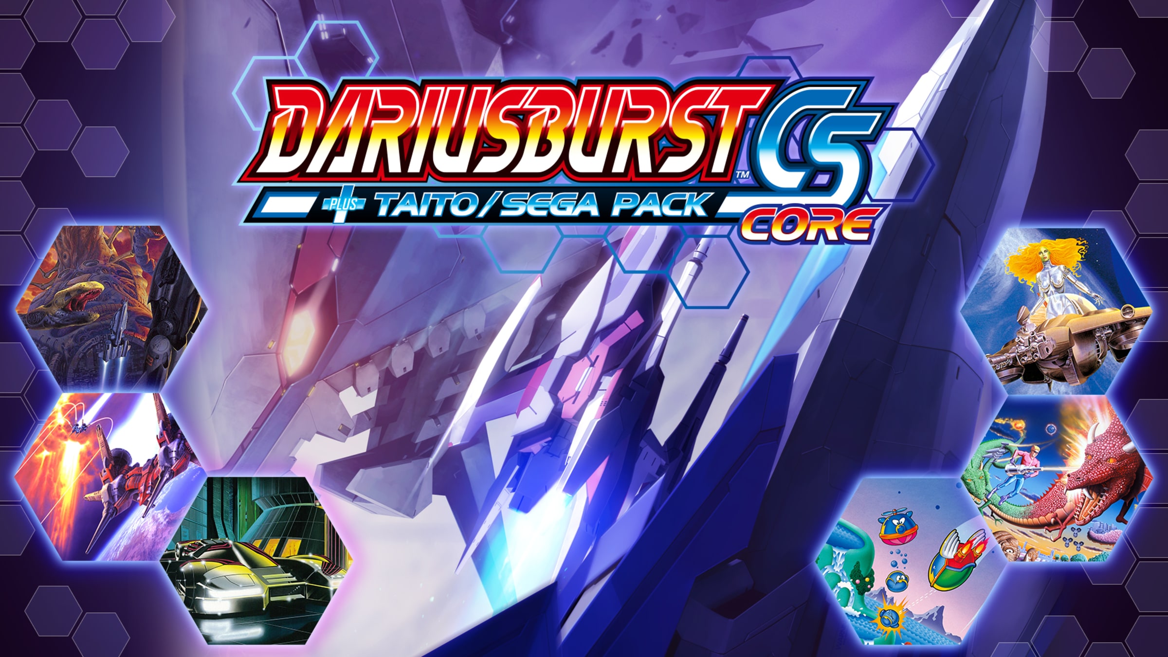 ダライアスバースト CS CORE + Dariusburst スイッチ DARIUSBURST CS CORE + TAITO/SEGA Pack for Nintendo Switch