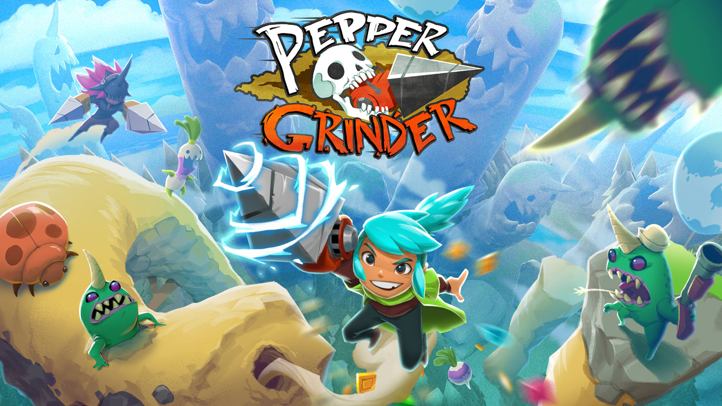 Pepper Grinder ペッパーグラインダー 北米版 switchソフト Pepper Grinder 北米版 switchソフト ペッパーグラインダー