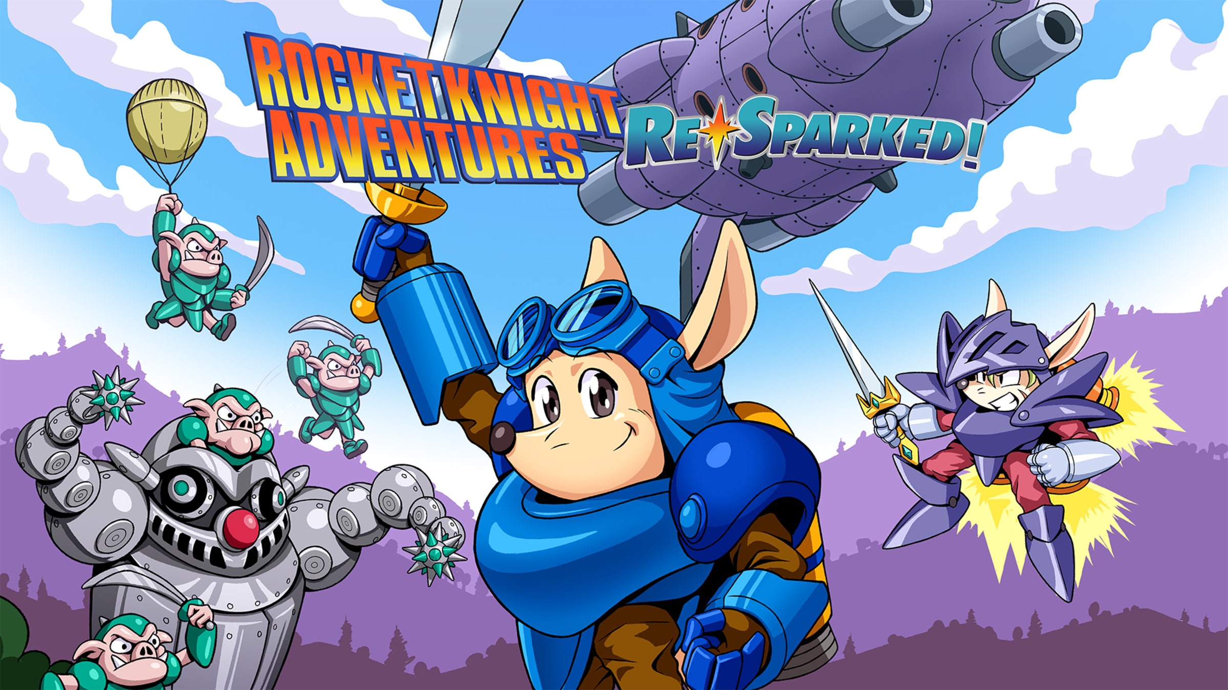 ROCKET KNIGHT ADVENTURES! ニンテンドースイッチ Rocket Knight Adventures: Re-Sparked for Nintendo Switch