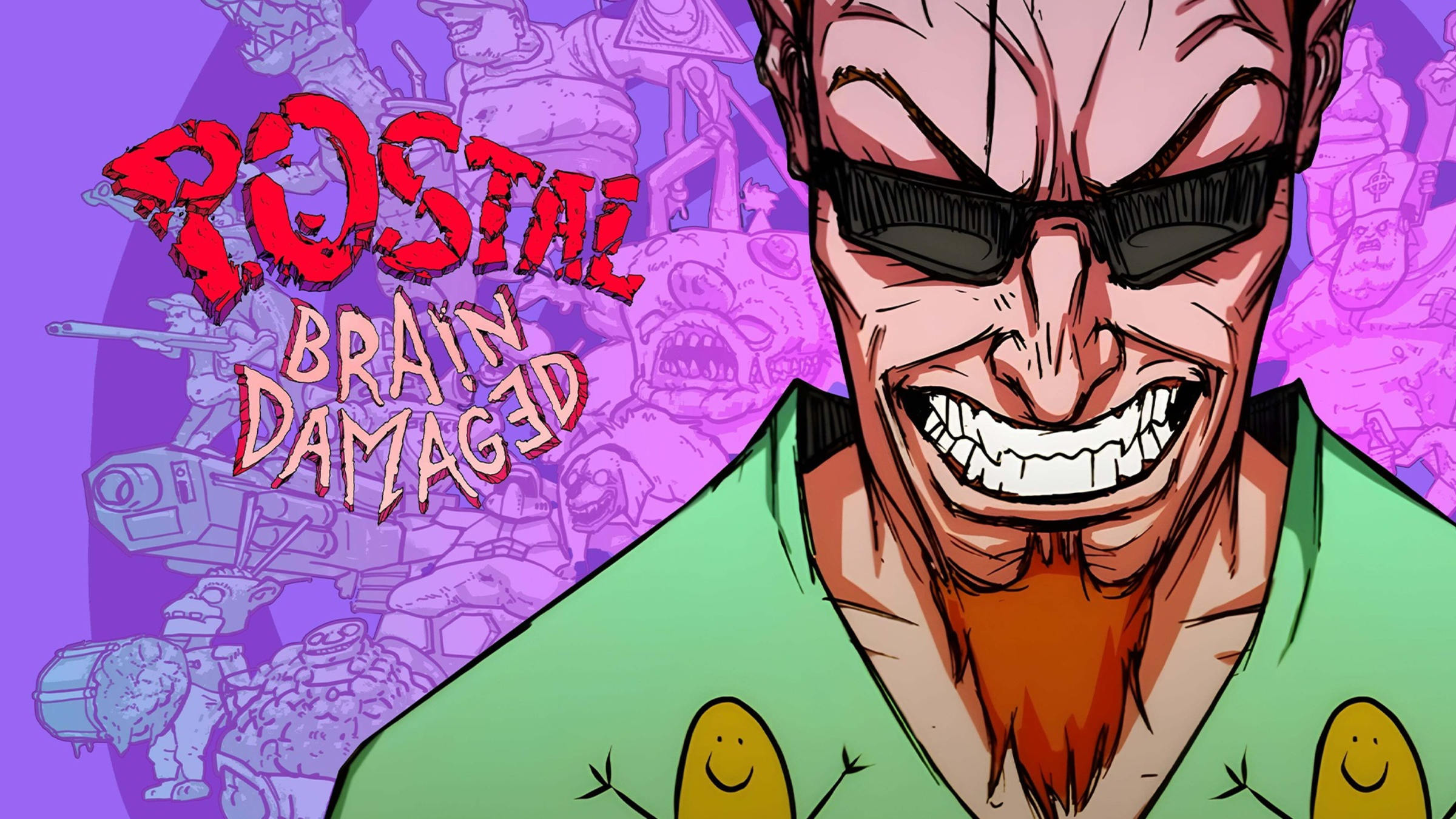 POSTAL Brain Damaged Switch 海外版　輸入版 POSTAL: Brain Damaged for Nintendo Switch - Nintendo