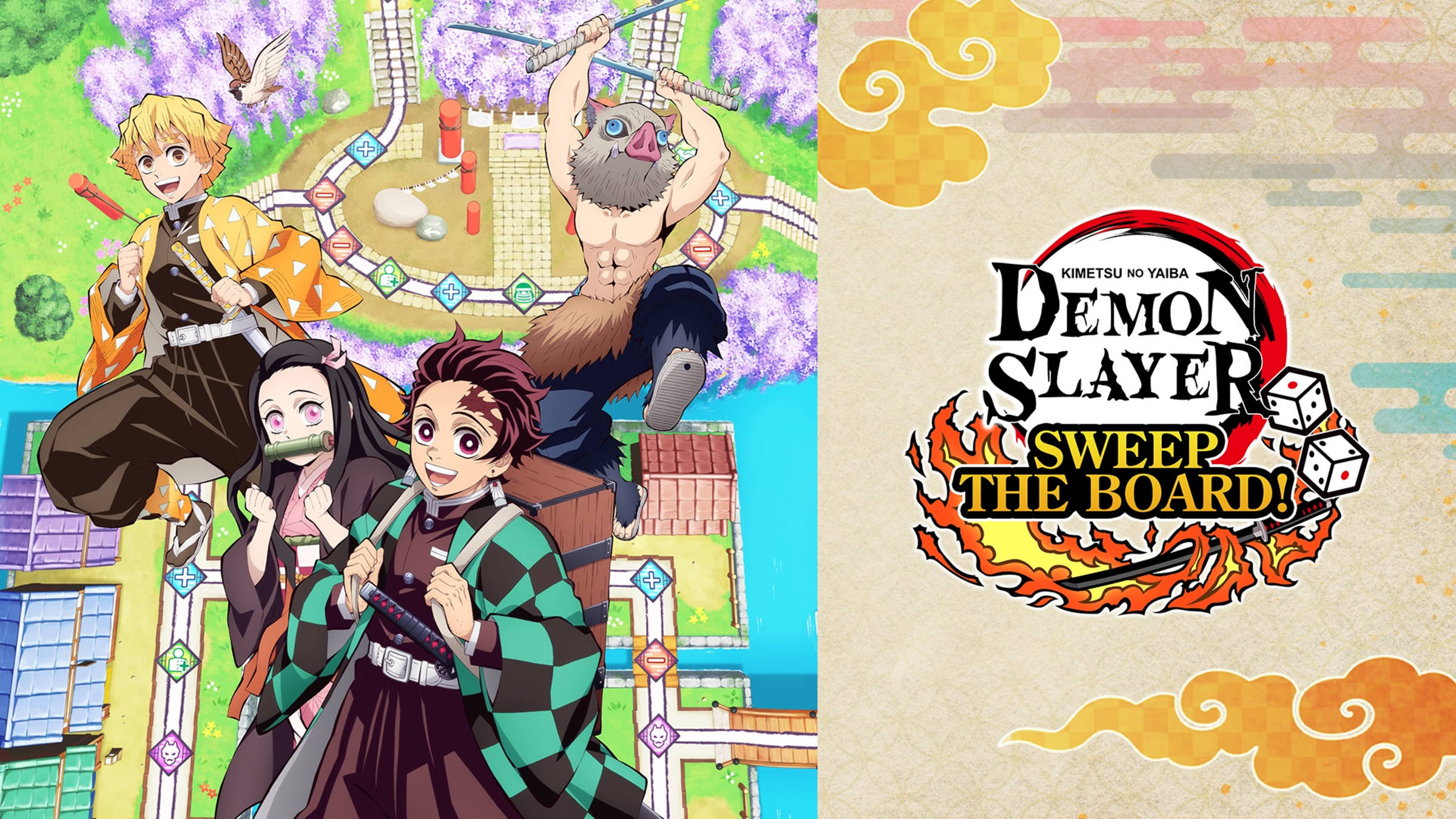 Demon Slayer -Kimetsu no Yaiba- Sweep the Board! for Nintendo