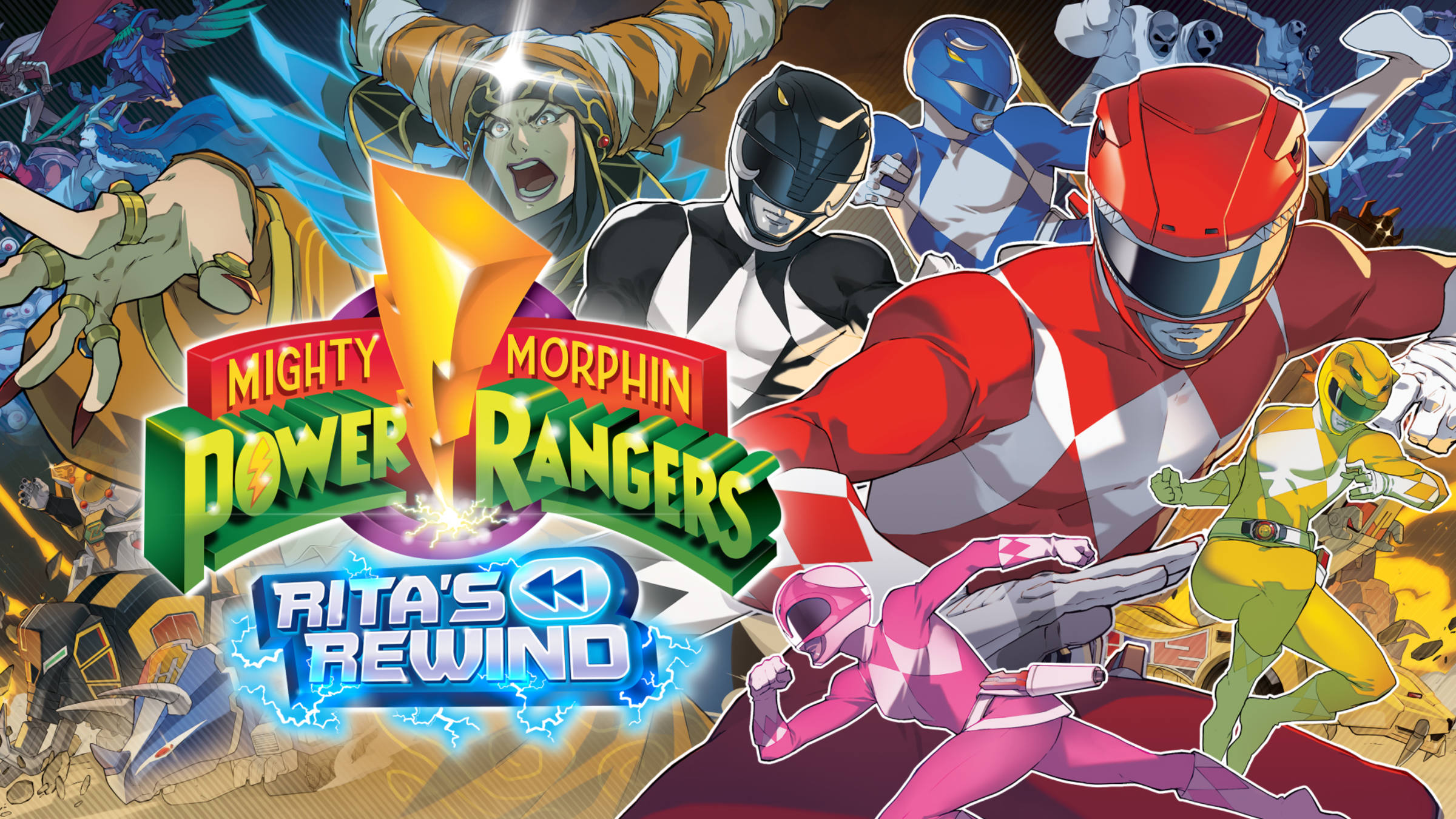 パワーレンジャー Power Rangers switch ニンテンドースイッチ Mighty Morphin Power Rangers: Rita's Rewind for Nintendo Switch
