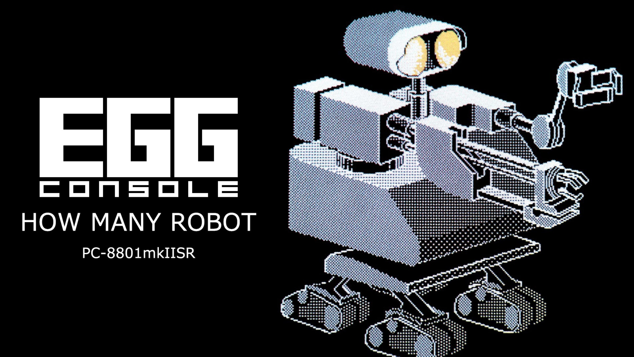 EGGCONSOLE HOW MANY ROBOT PC-8801mkIISR for Nintendo Switch - Nintendo ...