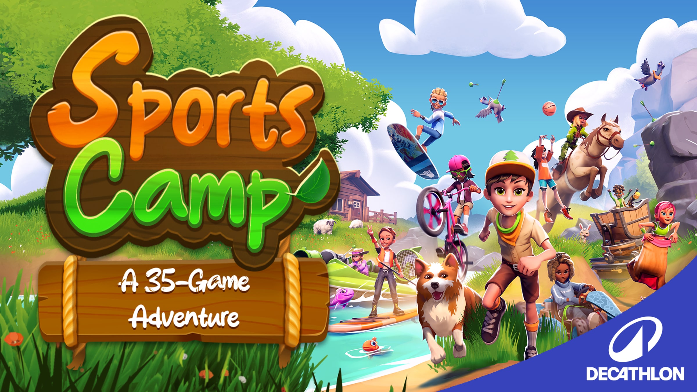 Sports Camp: A 35-Game Adventure for Nintendo Switch - Nintendo