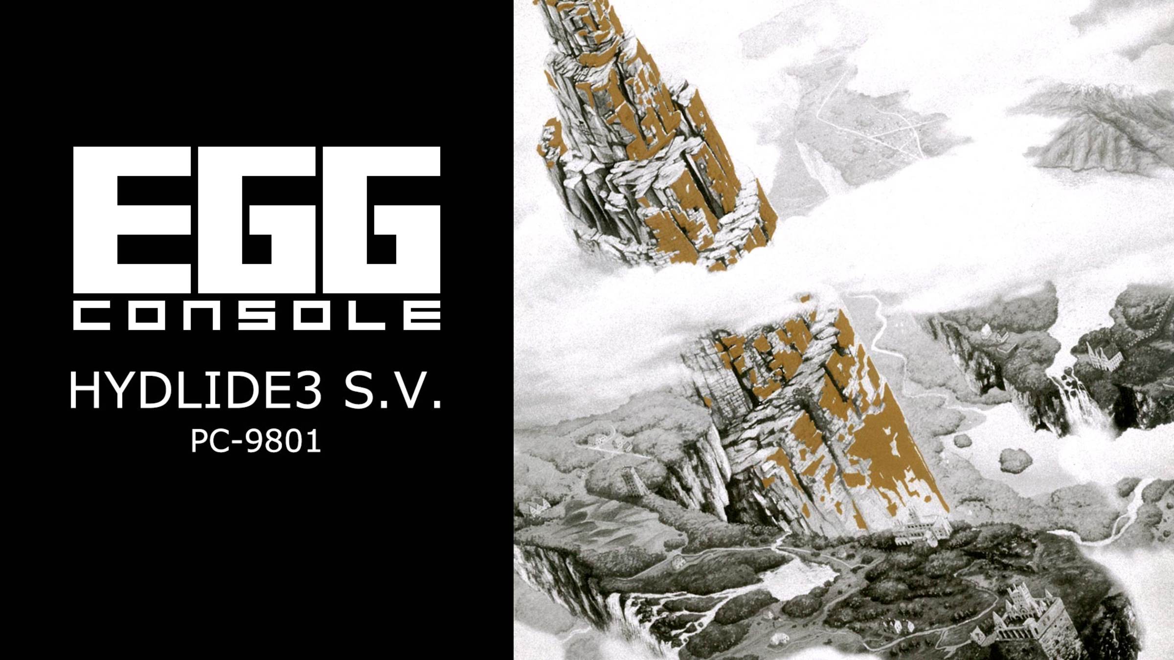EGGCONSOLE HYDLIDE3 S.V. PC-9801 for Nintendo Switch - Nintendo