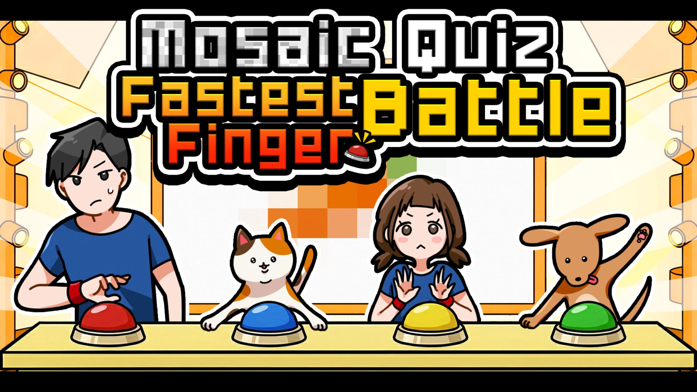 Mosaic Quiz Fastest Finger Battle for Nintendo Switch - Nintendo