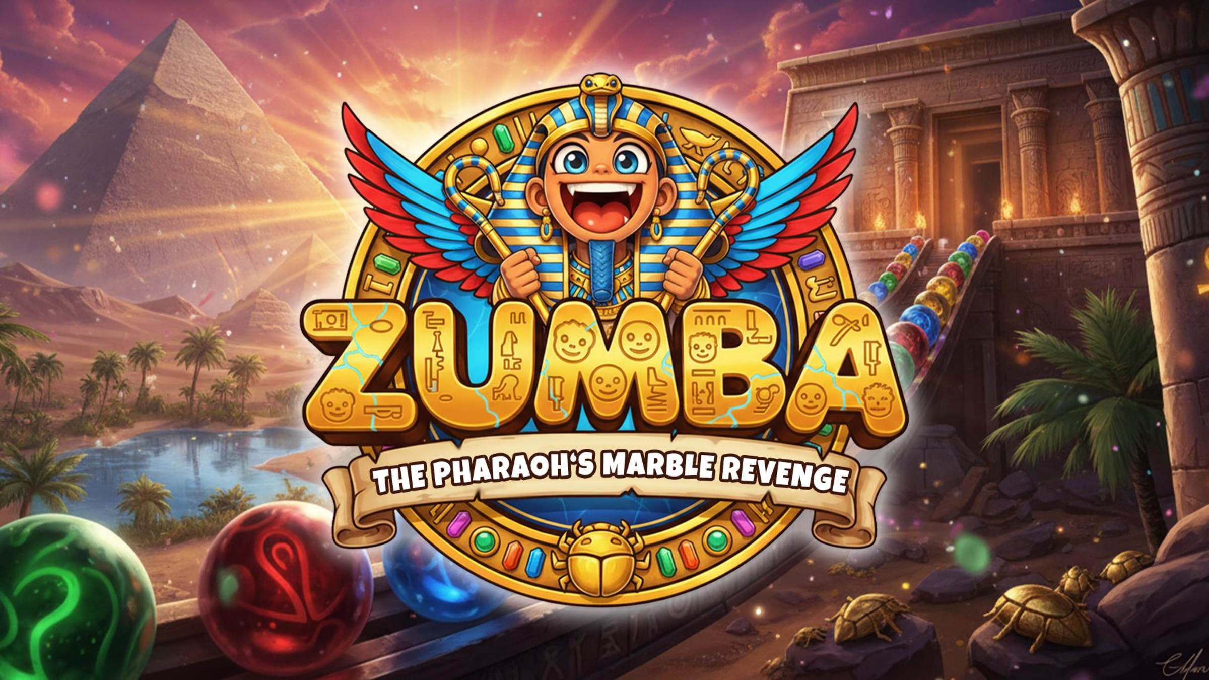 【zumba 】ズンバ　ラバーブレスリメイク Zumba - The Pharaoh's Marble Revenge for Nintendo Switch