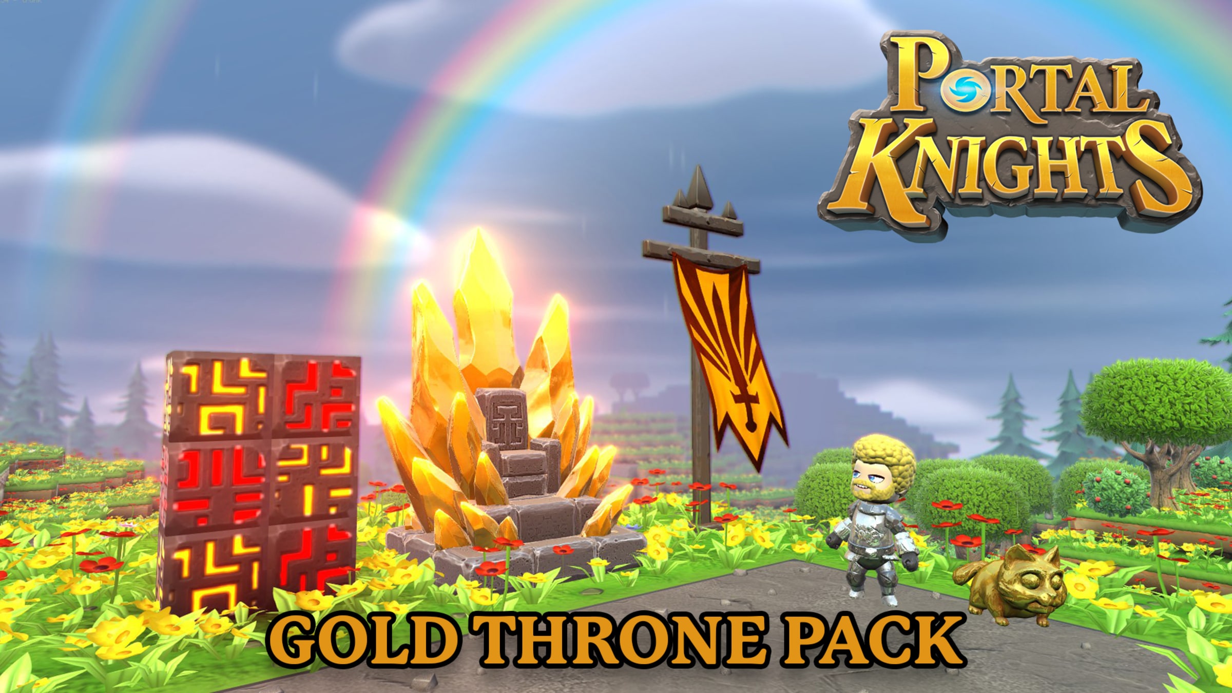Portal Knights - Gold Throne Pack for Nintendo Switch - Nintendo