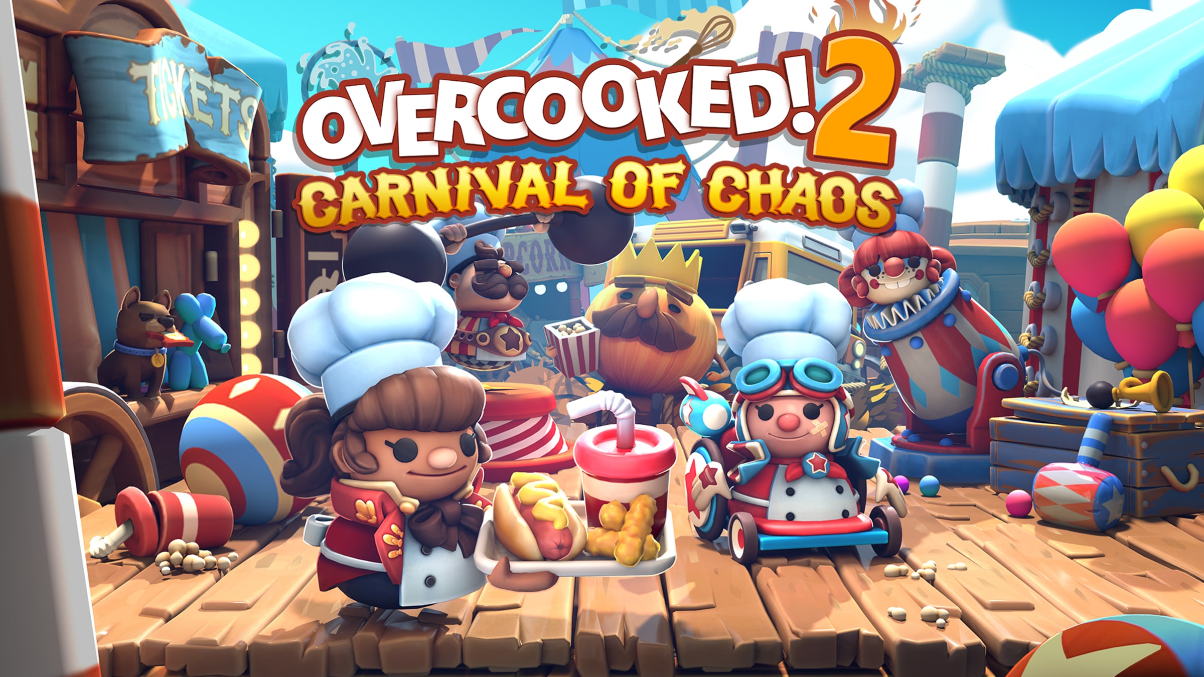 Overcooked! 2 - Carnival of Chaos for Nintendo Switch - Nintendo