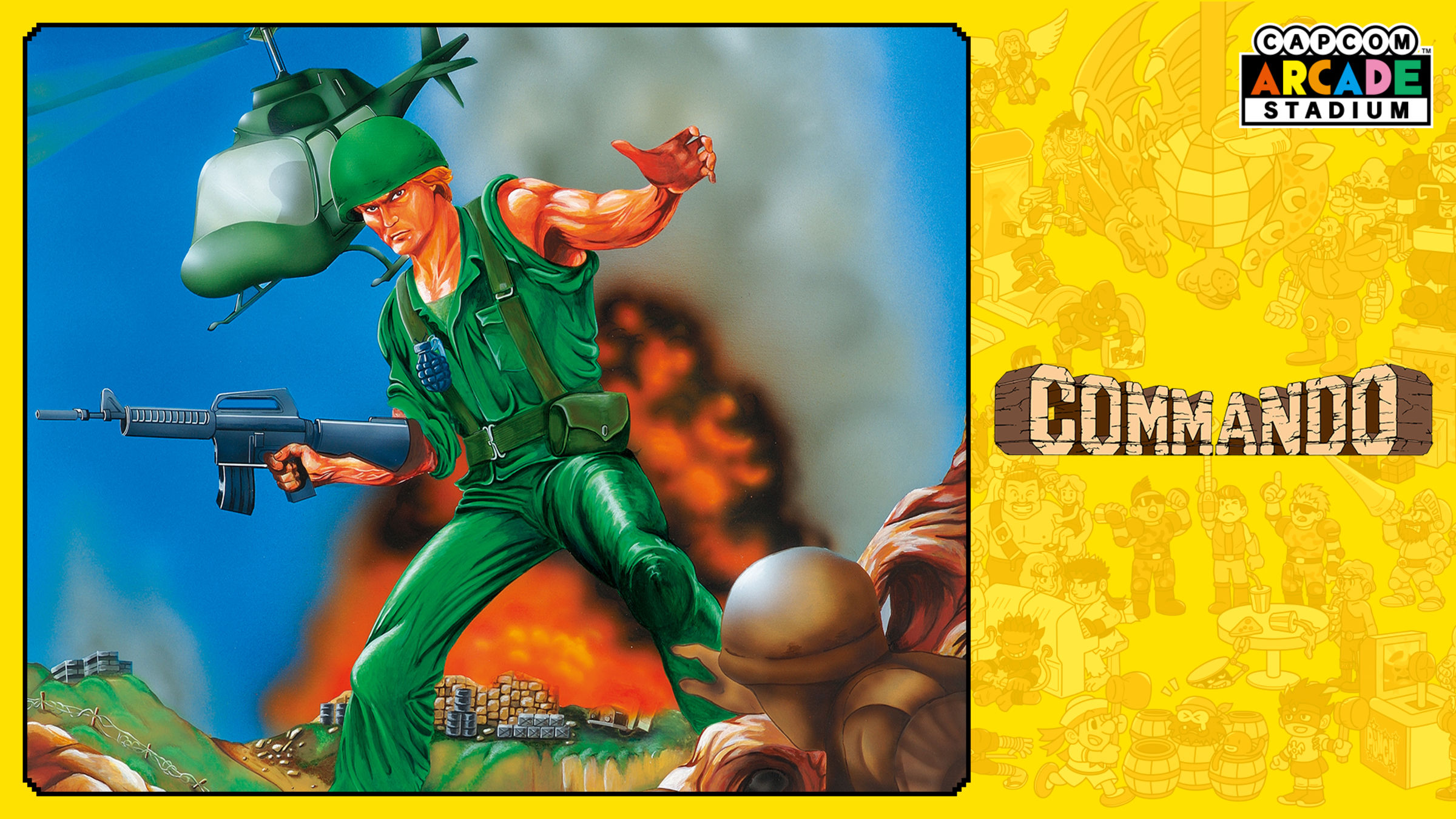 Capcom Arcade Stadium Switch北米版キャプテンコマンド Capcom Arcade Stadium：COMMANDO for Nintendo Switch - Nintendo