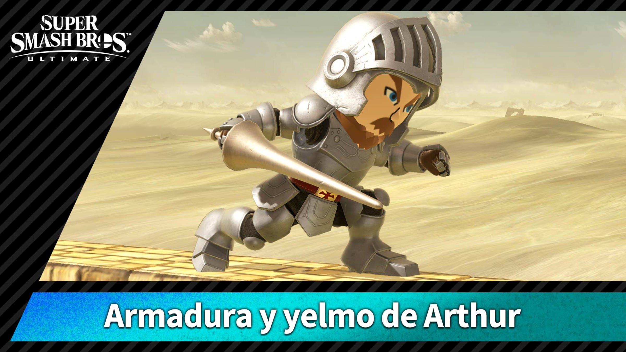 【Disfraz】Armadura de Arthur / Yelmo de Arthur para Nintendo Switch ...