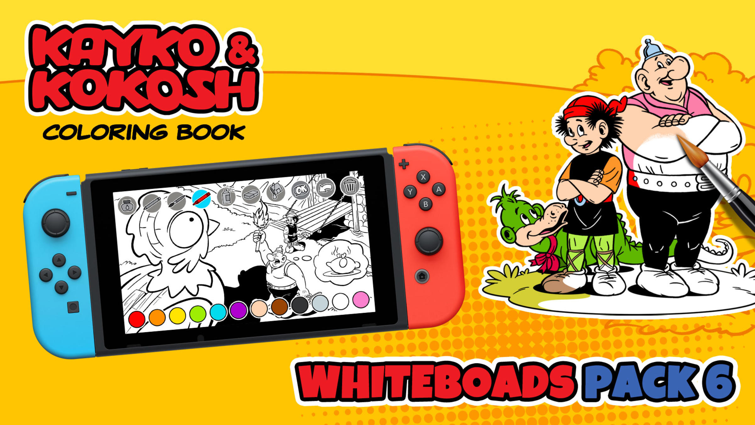 Whiteboards Pack 6 para Nintendo Switch - Site Oficial da Nintendo para ...