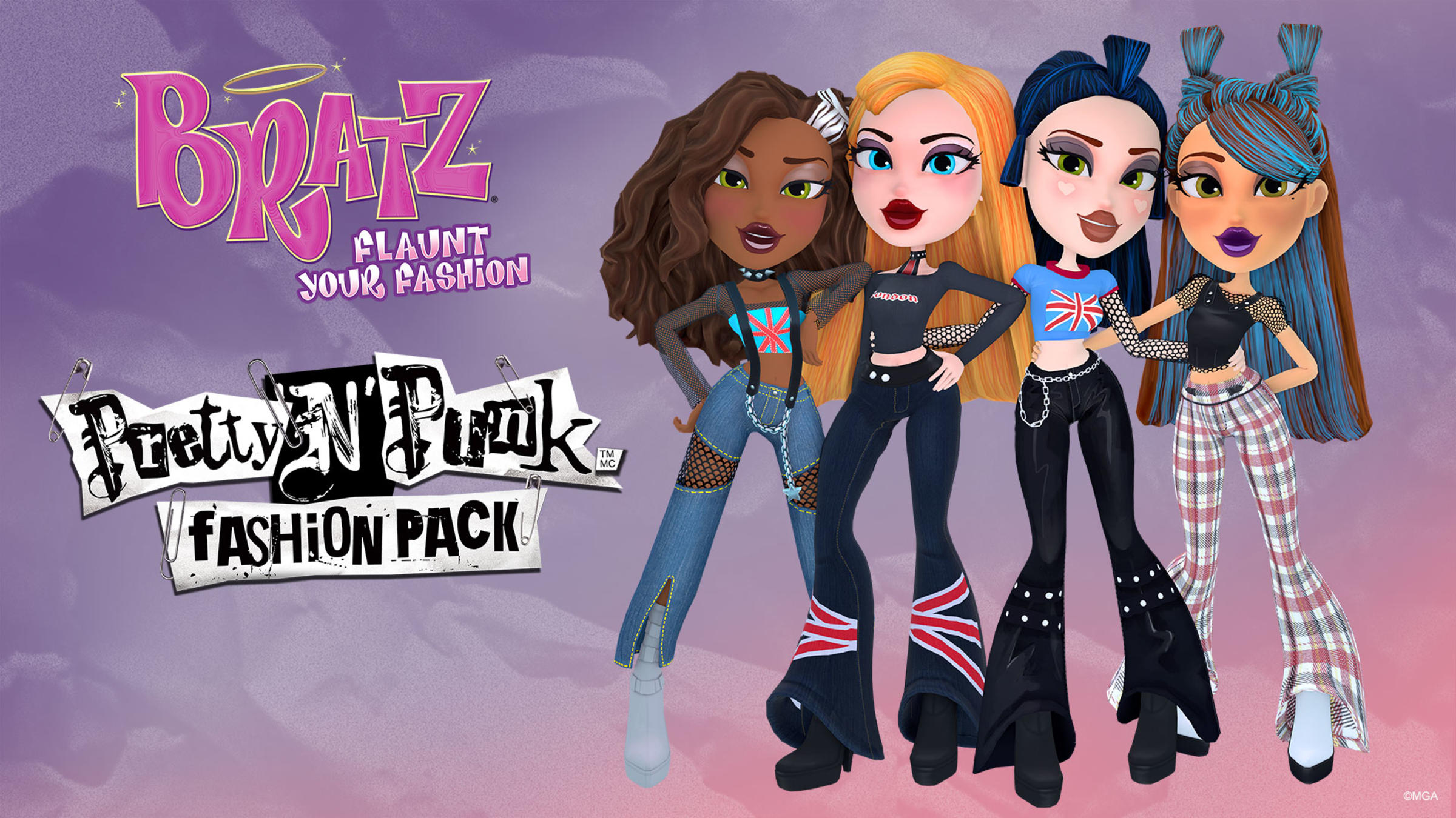 Bratz®: Flaunt Your Fashion - Pretty 'N' Punk Fashion Pack for