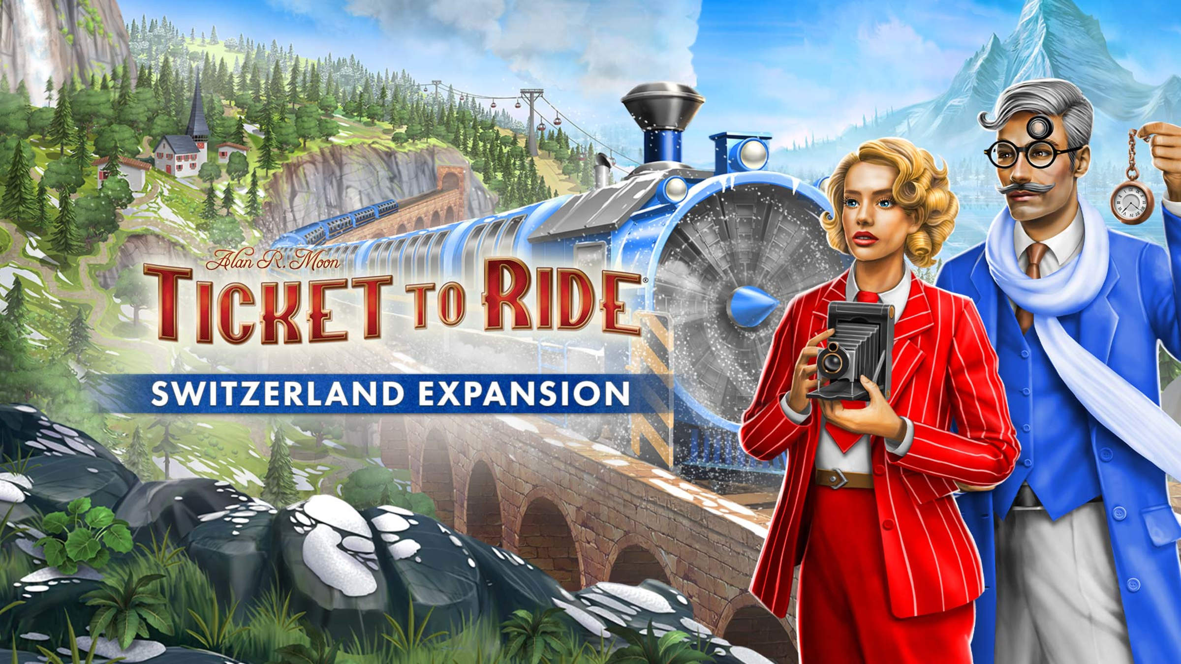 Ticket to Ride®: Switzerland Expansion for Nintendo Switch