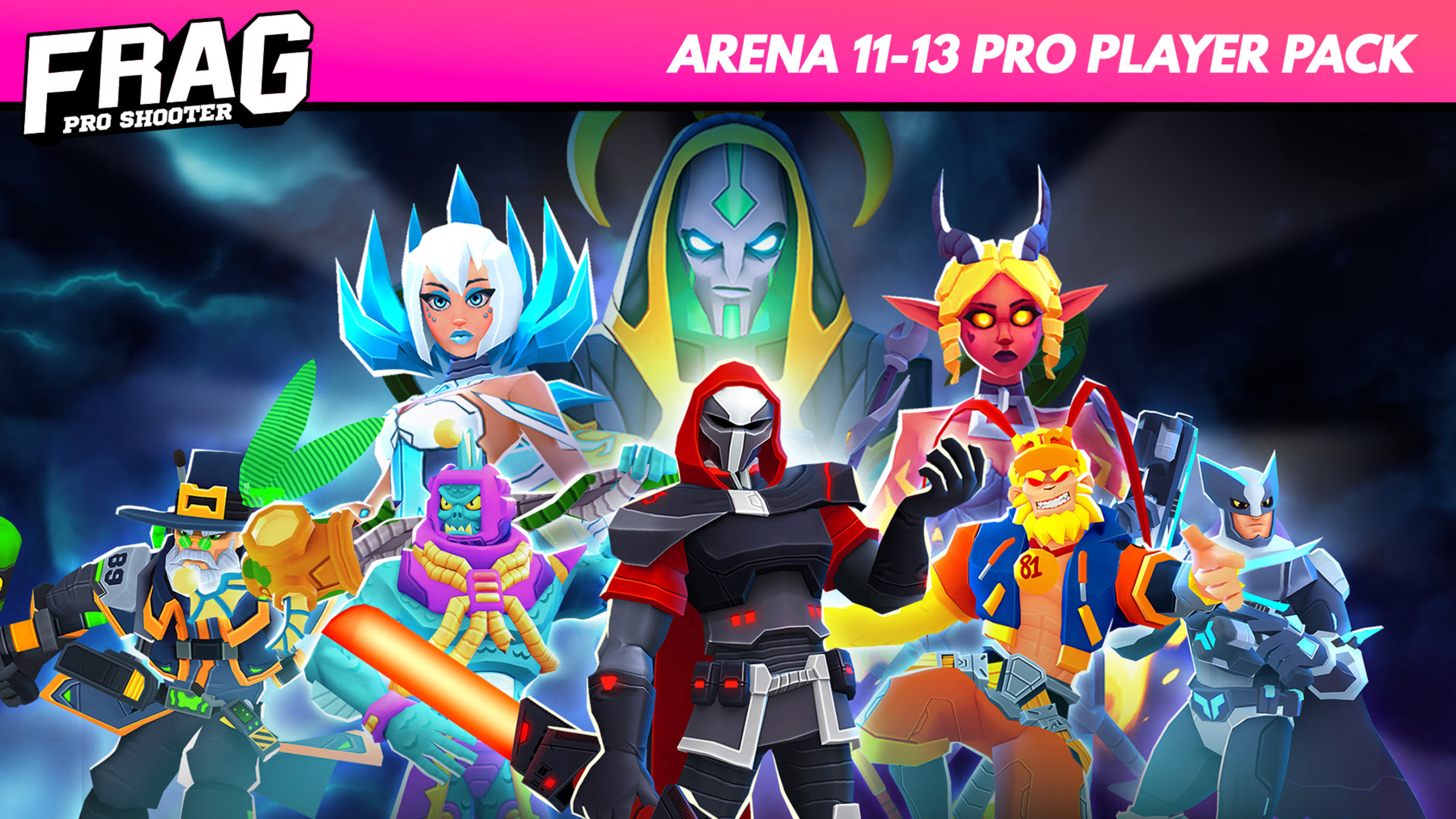 FRAG: Arena 11-13 Pro Player Pack for Nintendo Switch - Nintendo