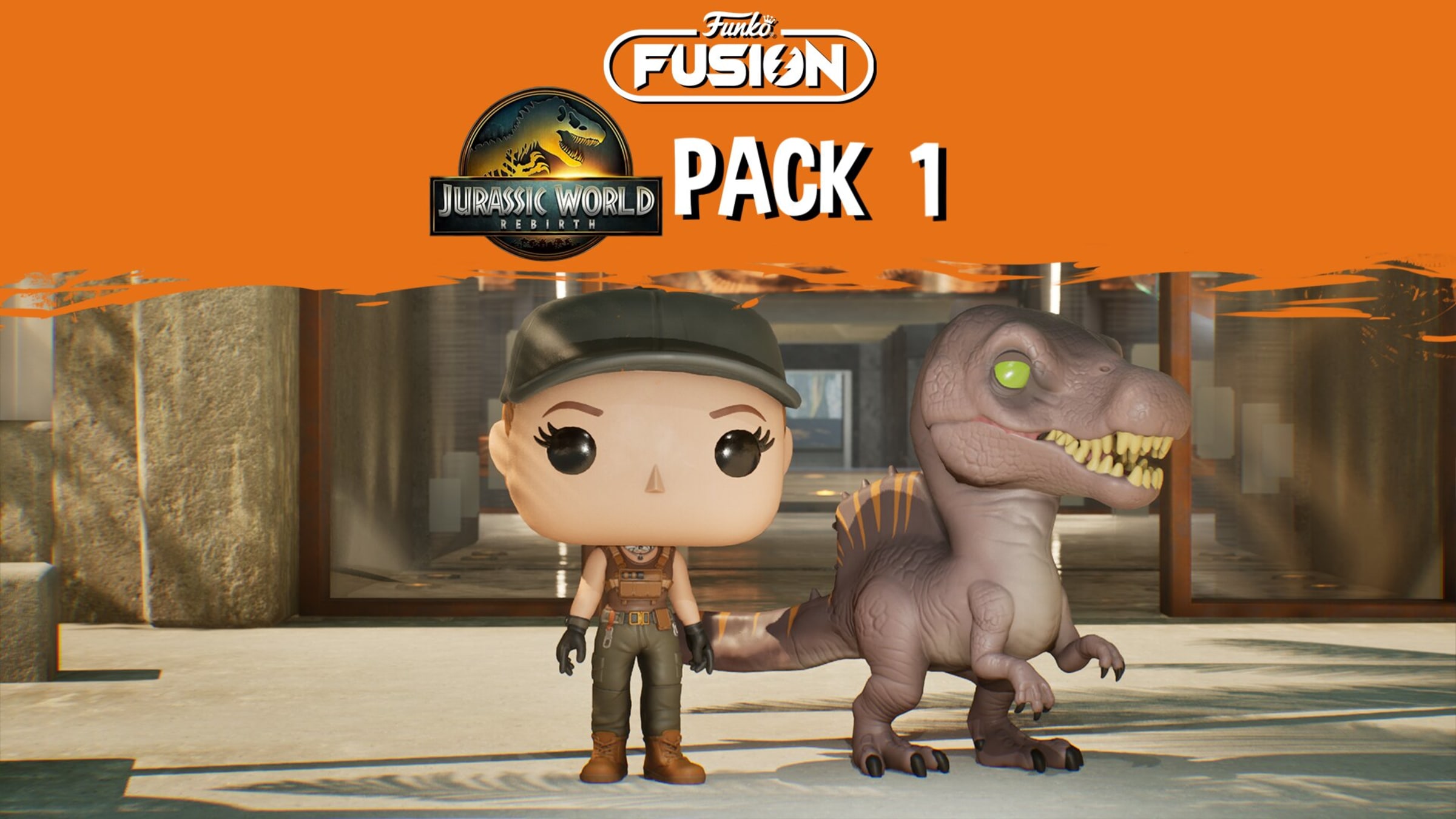 リボコングッズ Funko Fusion - Jurassic World Rebirth Pack 1 -Zora Bennett and