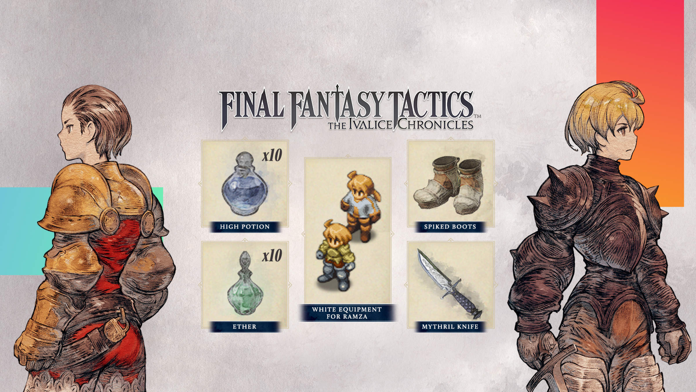 FINAL FANTASY TACTICS - The Ivalice Chronicles: Pre-order Bonuses