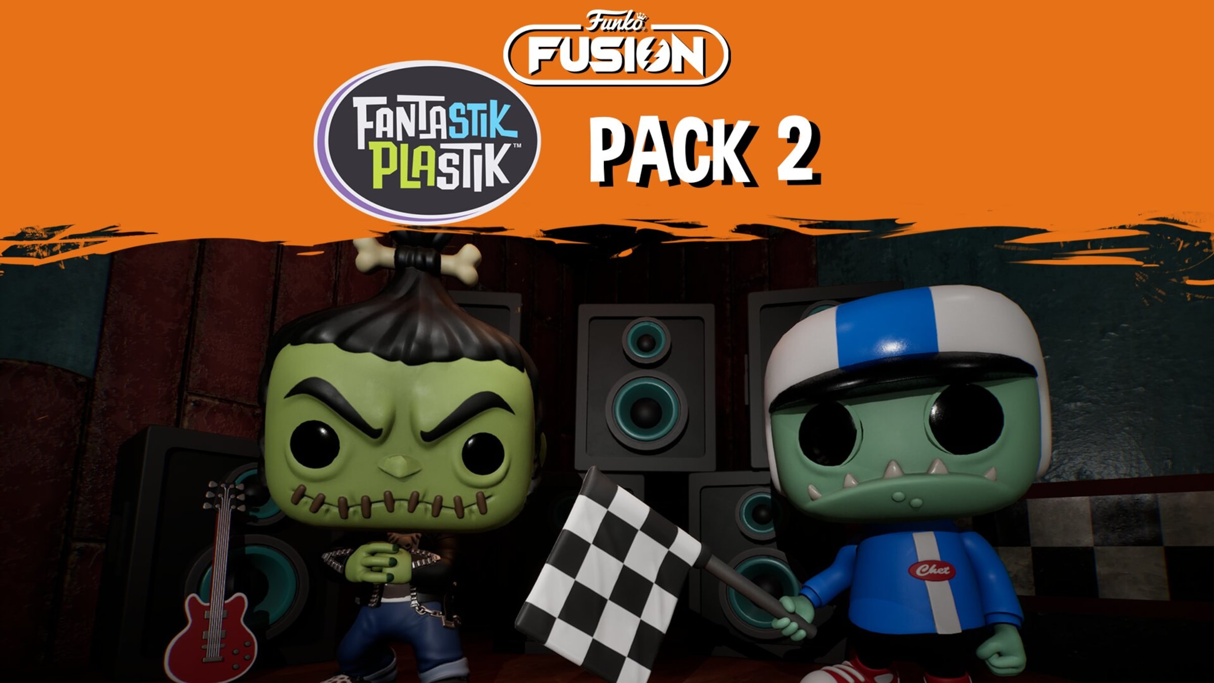 Funko Fusion - Fantastik Plastik Pack 2 - Rocko Billy and Chet for