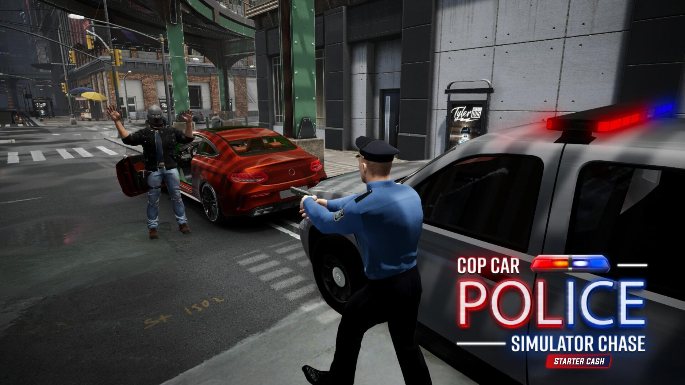 Cop Car Police Simulator Chase: Starter Cash for Nintendo Switch ...