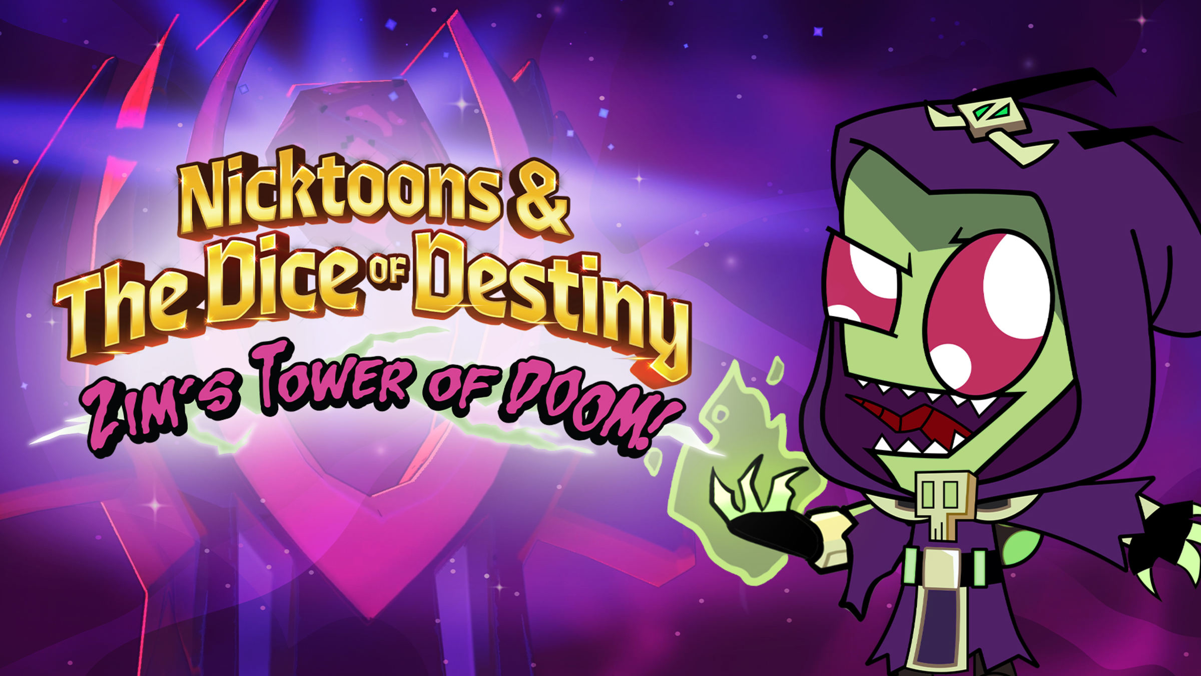 Nicktoons & The Dice of Destiny - Zim's Tower of Doom for Nintendo