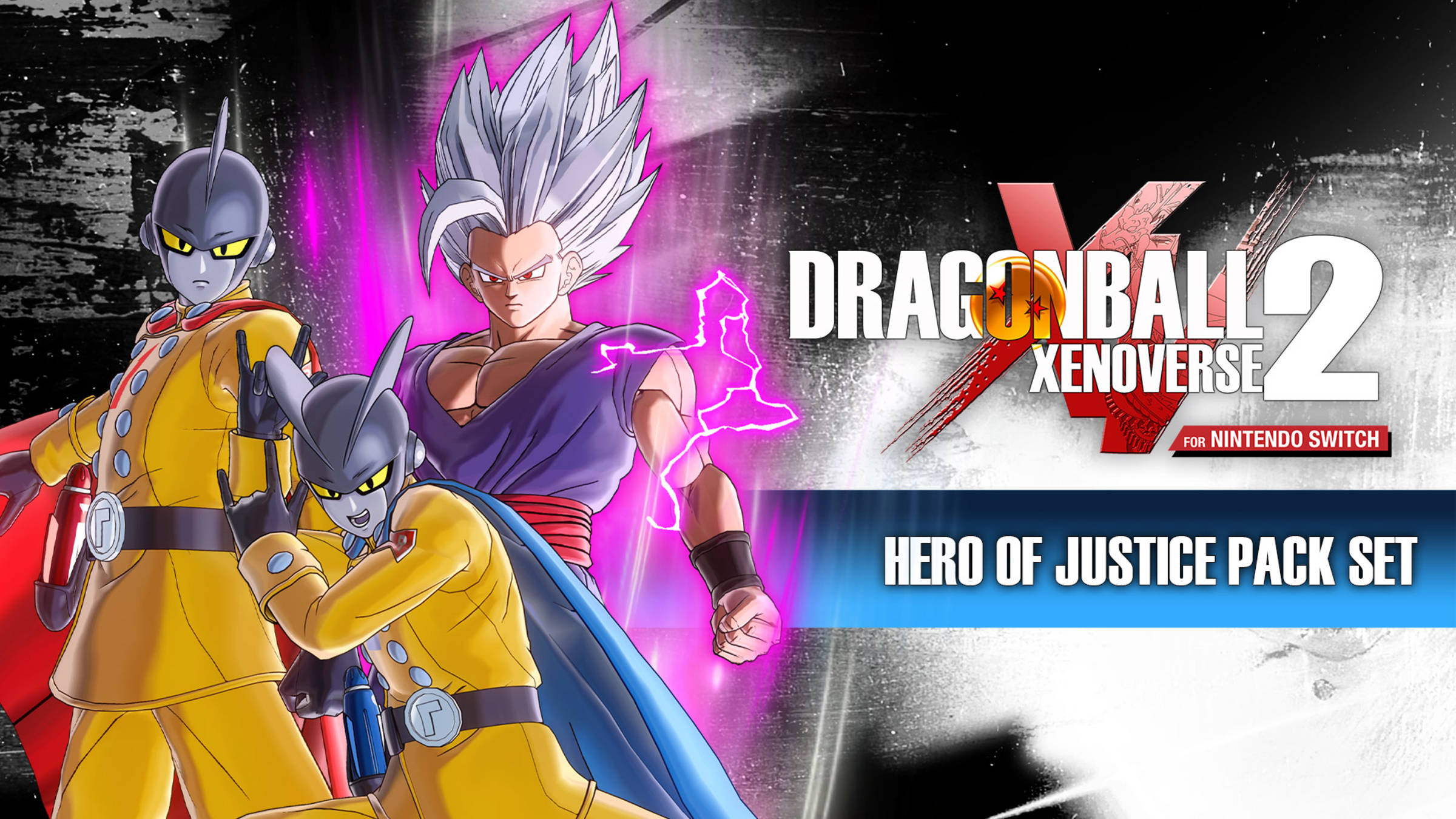 DRAGON BALL XENOVERSE 2 - HERO OF JUSTICE PACK SET para Nintendo