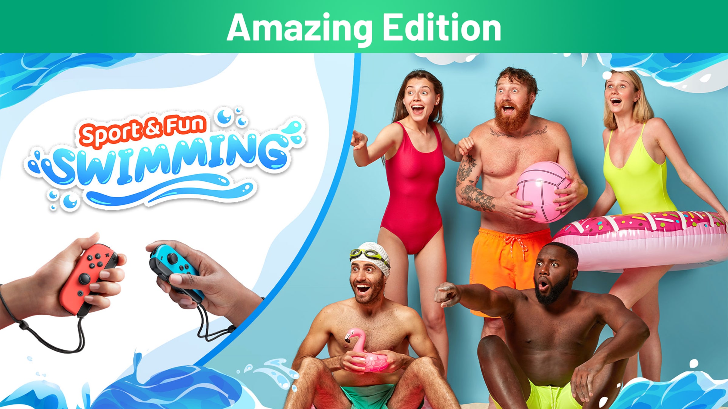 Sport & Fun: Swimming Amazing Edition for Nintendo Switch - Nintendo ...